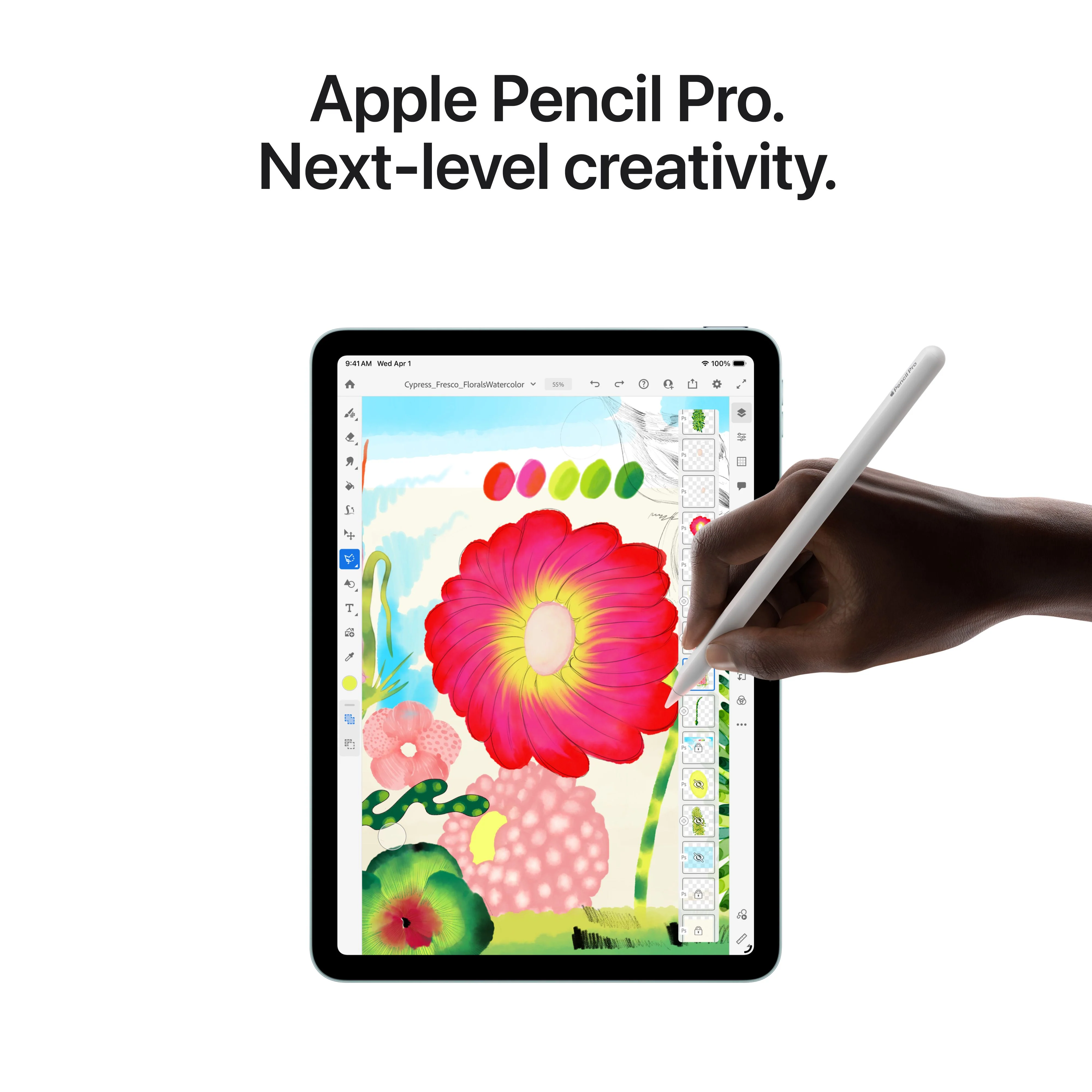 iPad Air 11-tommer Wi-Fi 512GB - Stellargrå (M4) - Image 6