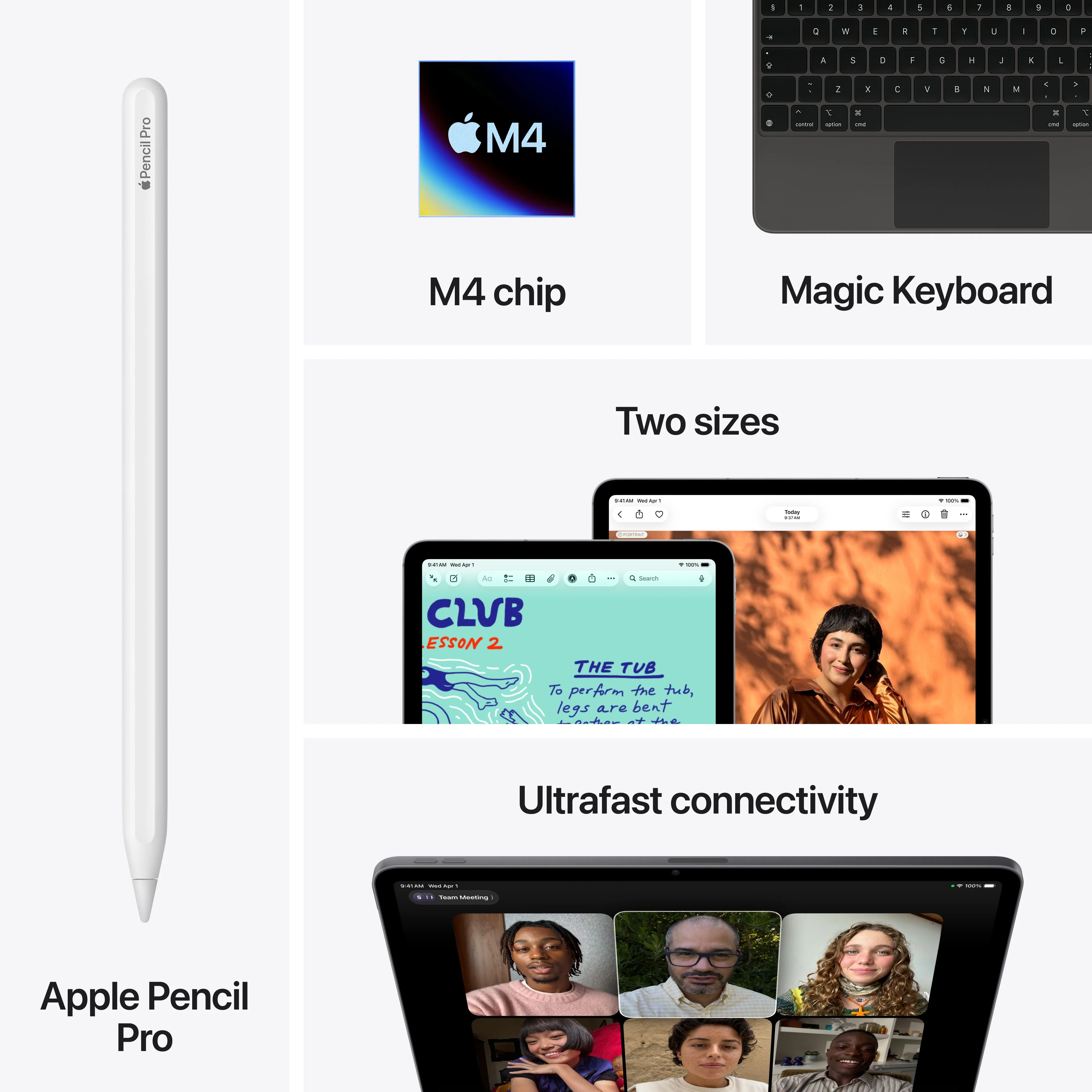 iPad Air 11-tommer Wi-Fi 512GB - Stellargrå (M4) - Image 9
