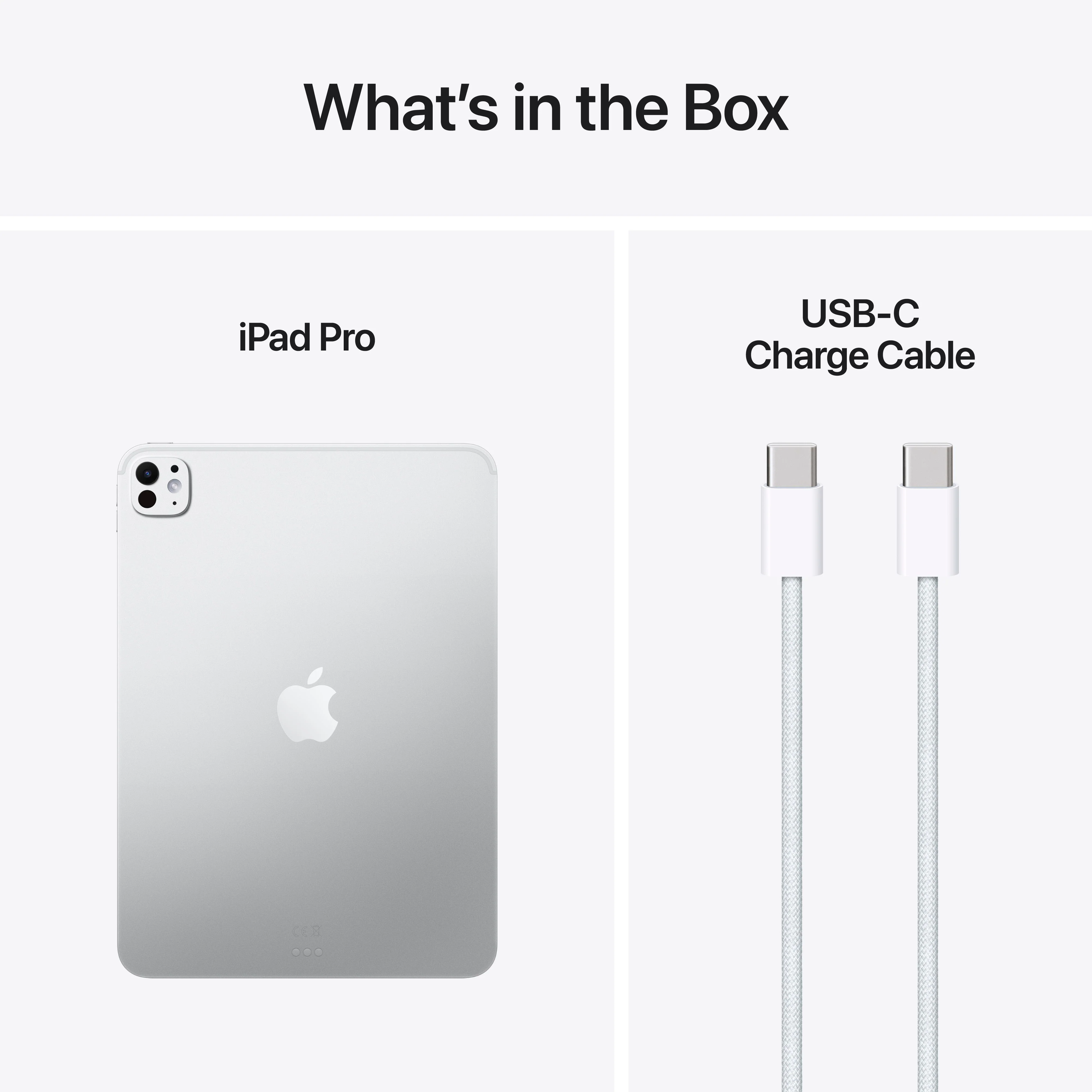 iPad Pro 11-tommer Wi-Fi 512GB Standard Glass - Sølv (M5) - Image 9