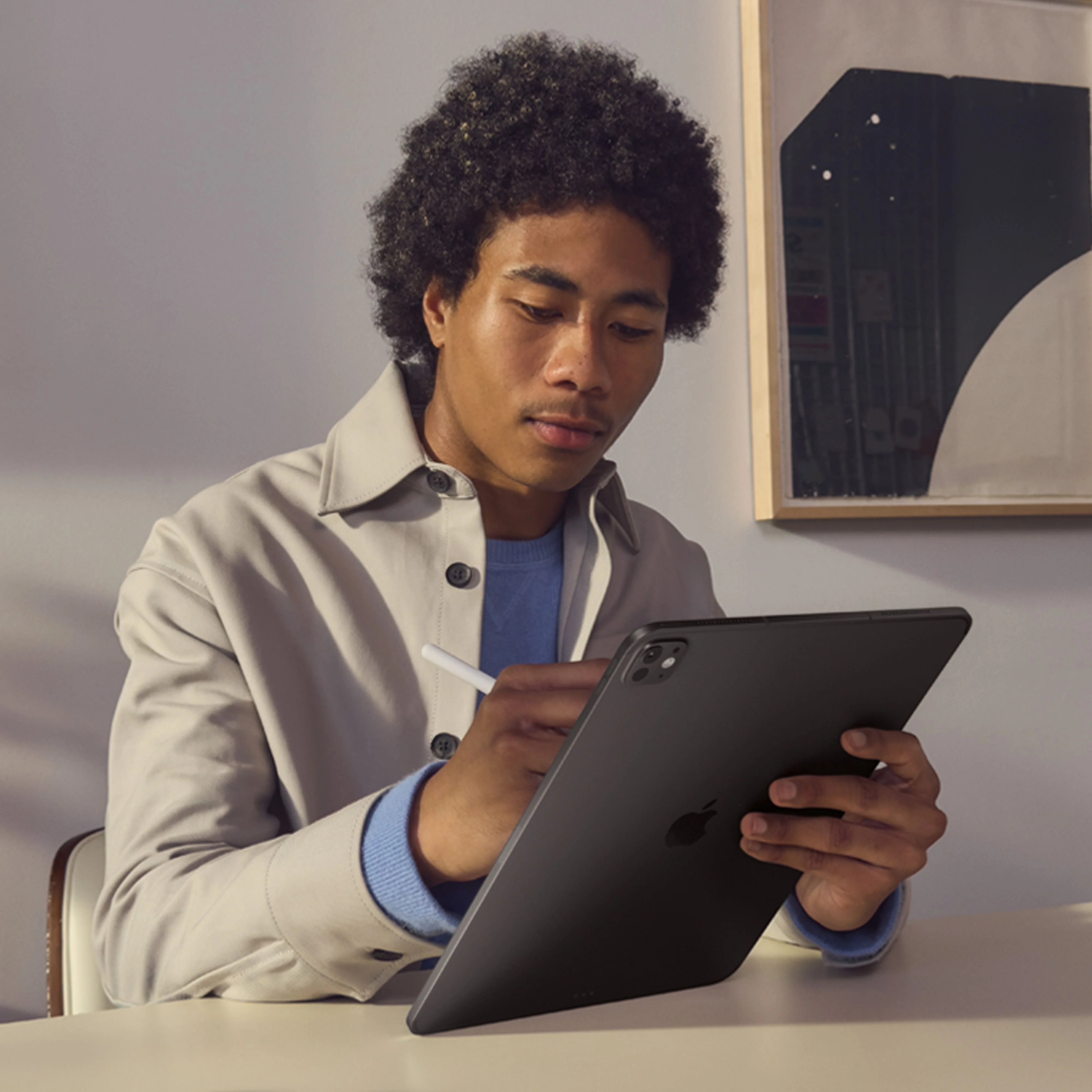iPad Pro 11-tommer Wi-Fi 1TB Nano-tekstur glass - Sølv (M5) - Image 5