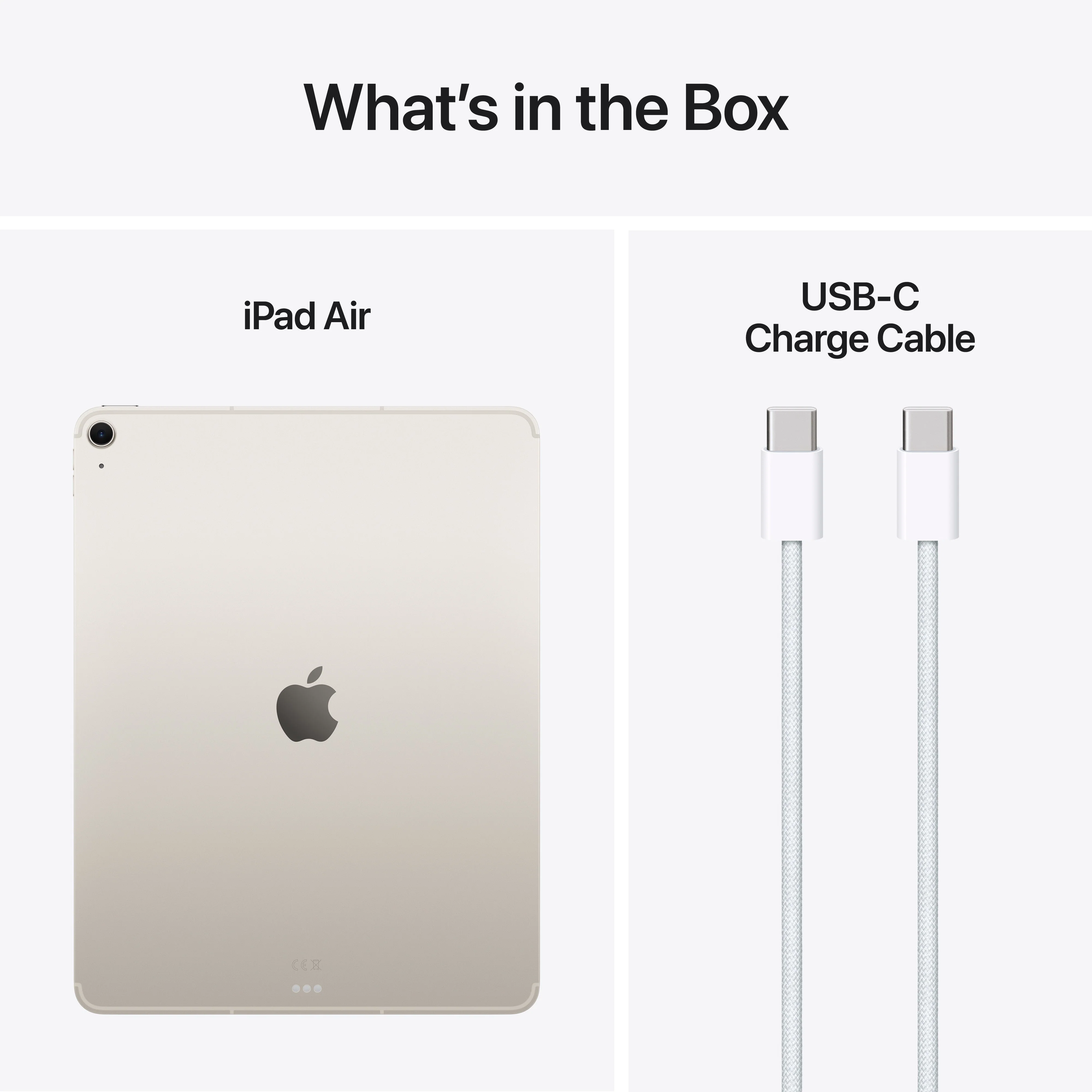 iPad Air 13-tommer Wi-Fi + Cellular 128GB - Stjerneskinn (M3) - Image 10