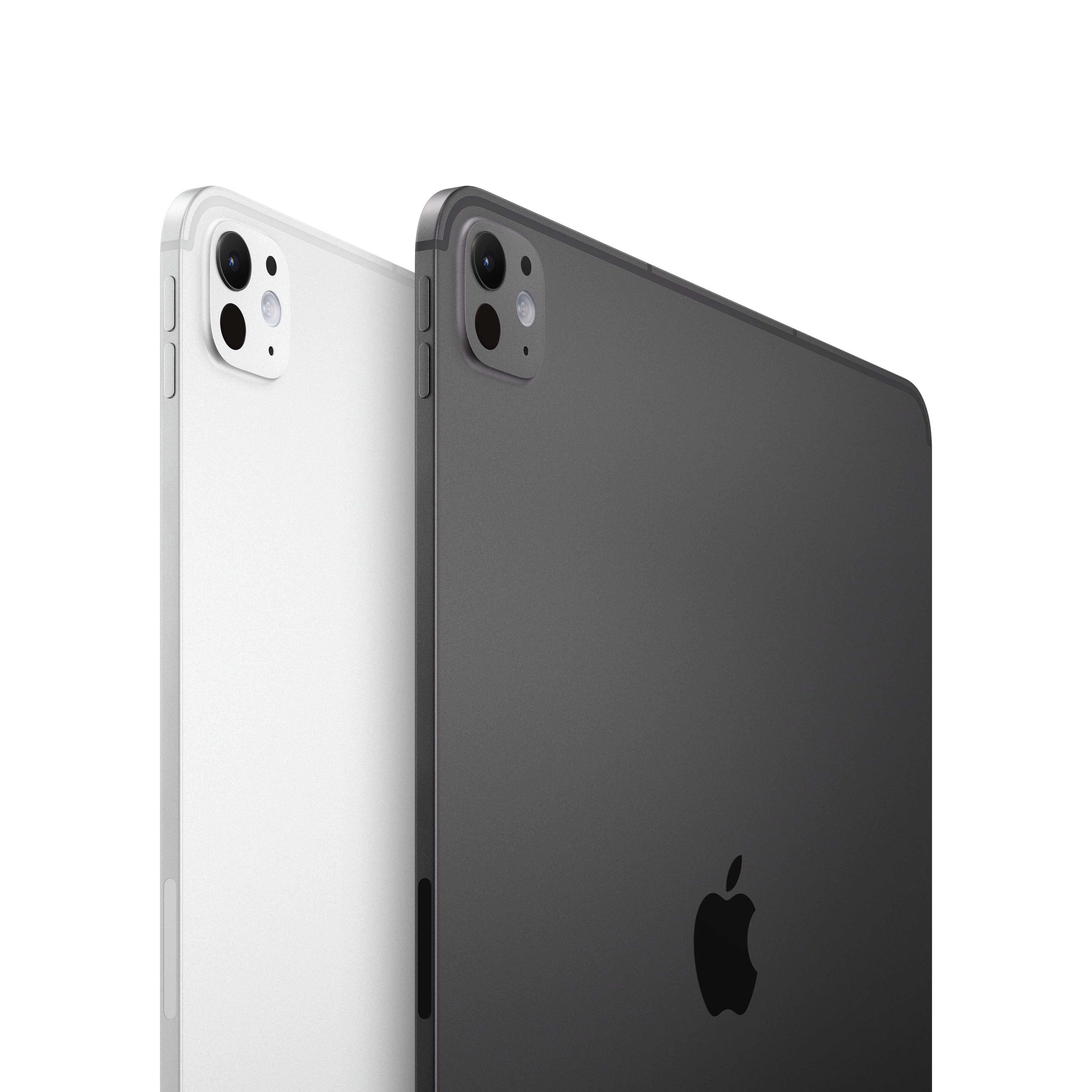 iPad Pro 13-tommer Wi-Fi + Cellular 256GB Standard Glass - Stellarsvart (M5) - Image 3