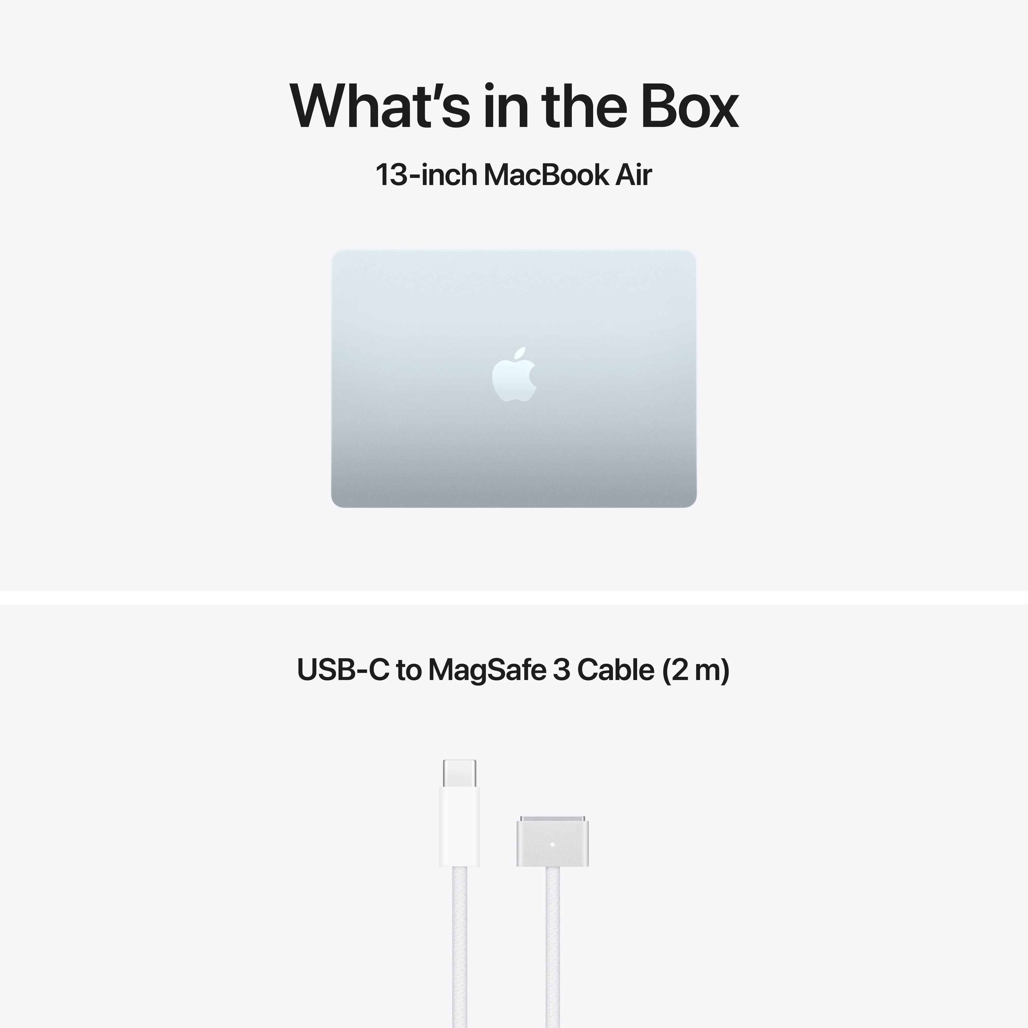 MacBook Air 13-tommer M5 16GB Minne 512GB SSD - Himmelblå - Image 9
