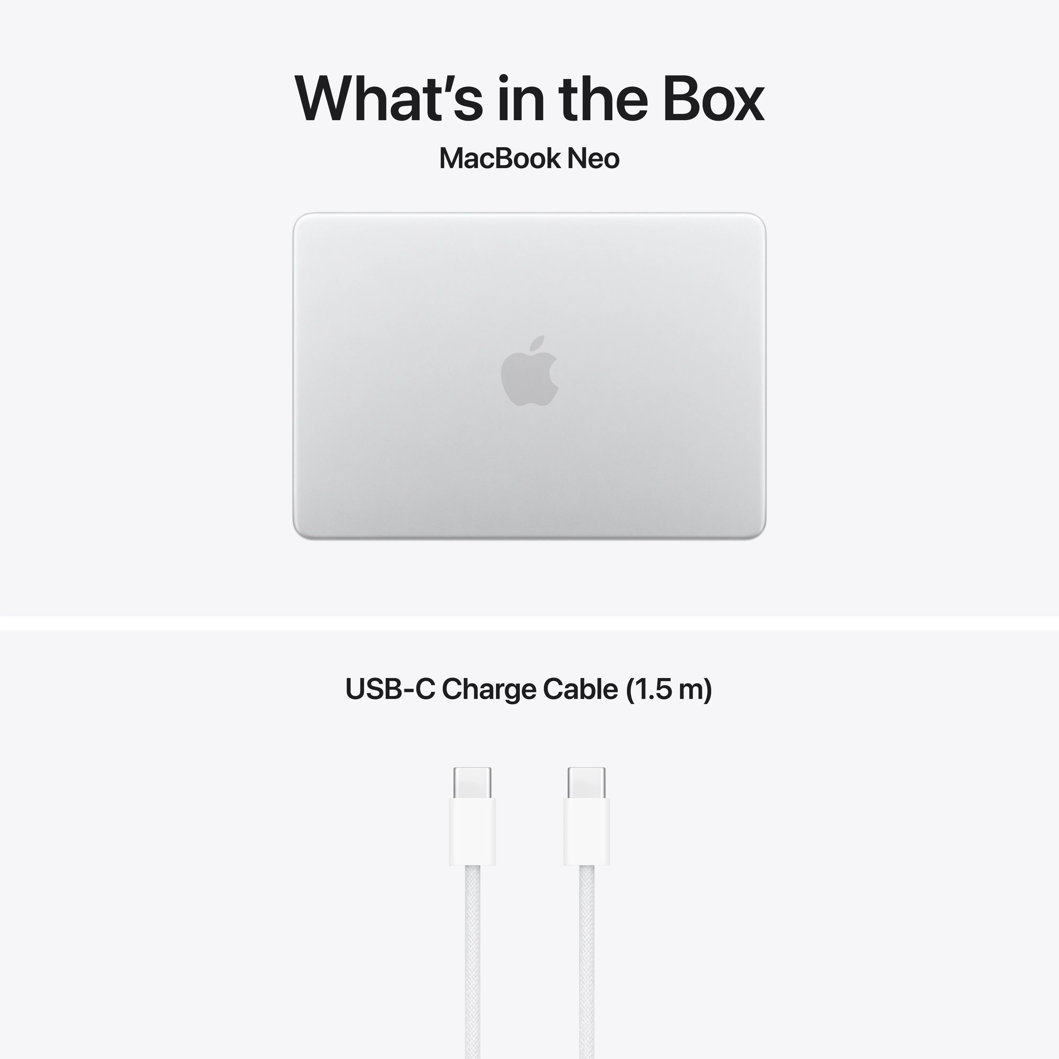 MacBook Neo 256GB SSD Magic Keyboard - Sølv - Image 10