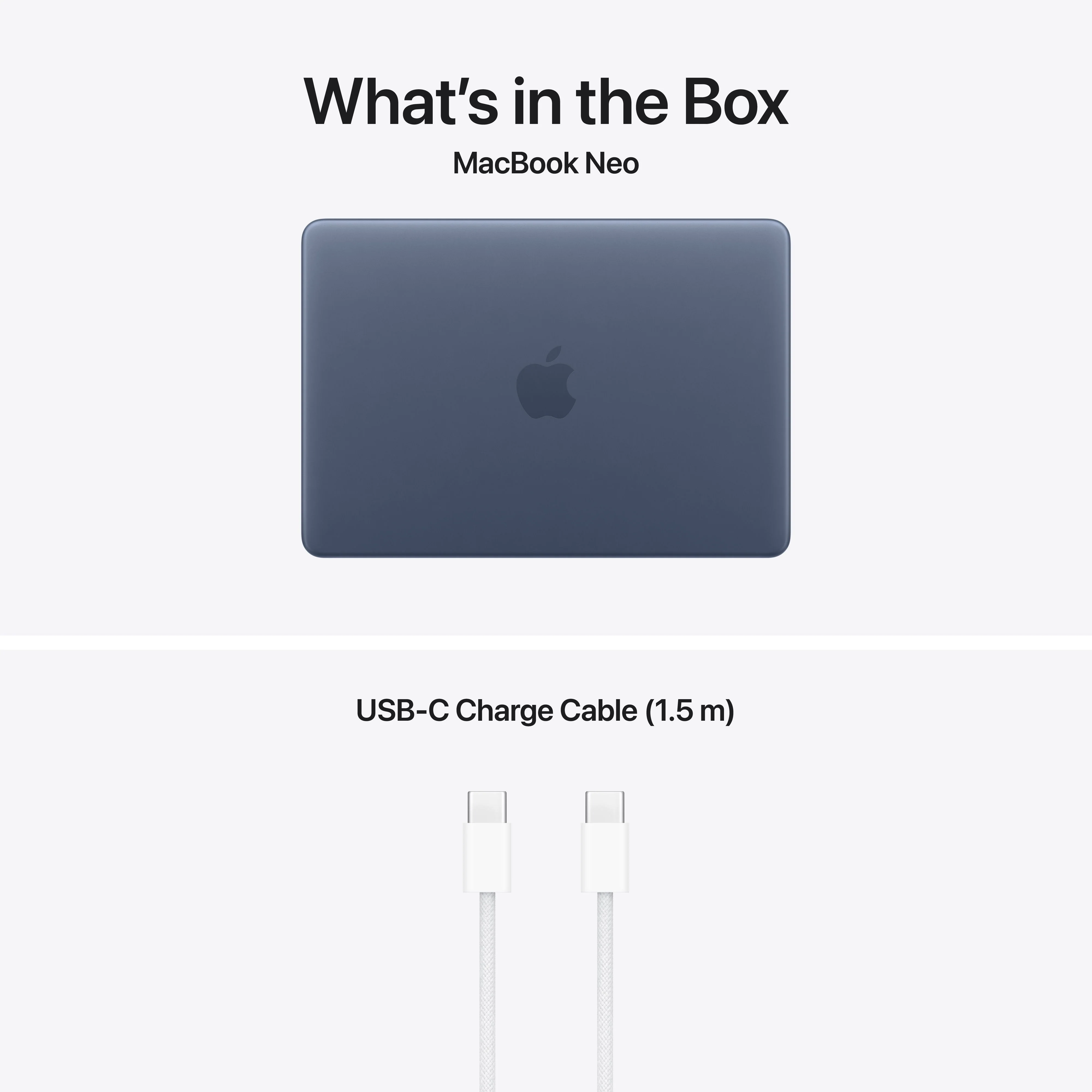 MacBook Neo 512GB SSD Magic Keyboard med Touch ID - Indigo - Image 10