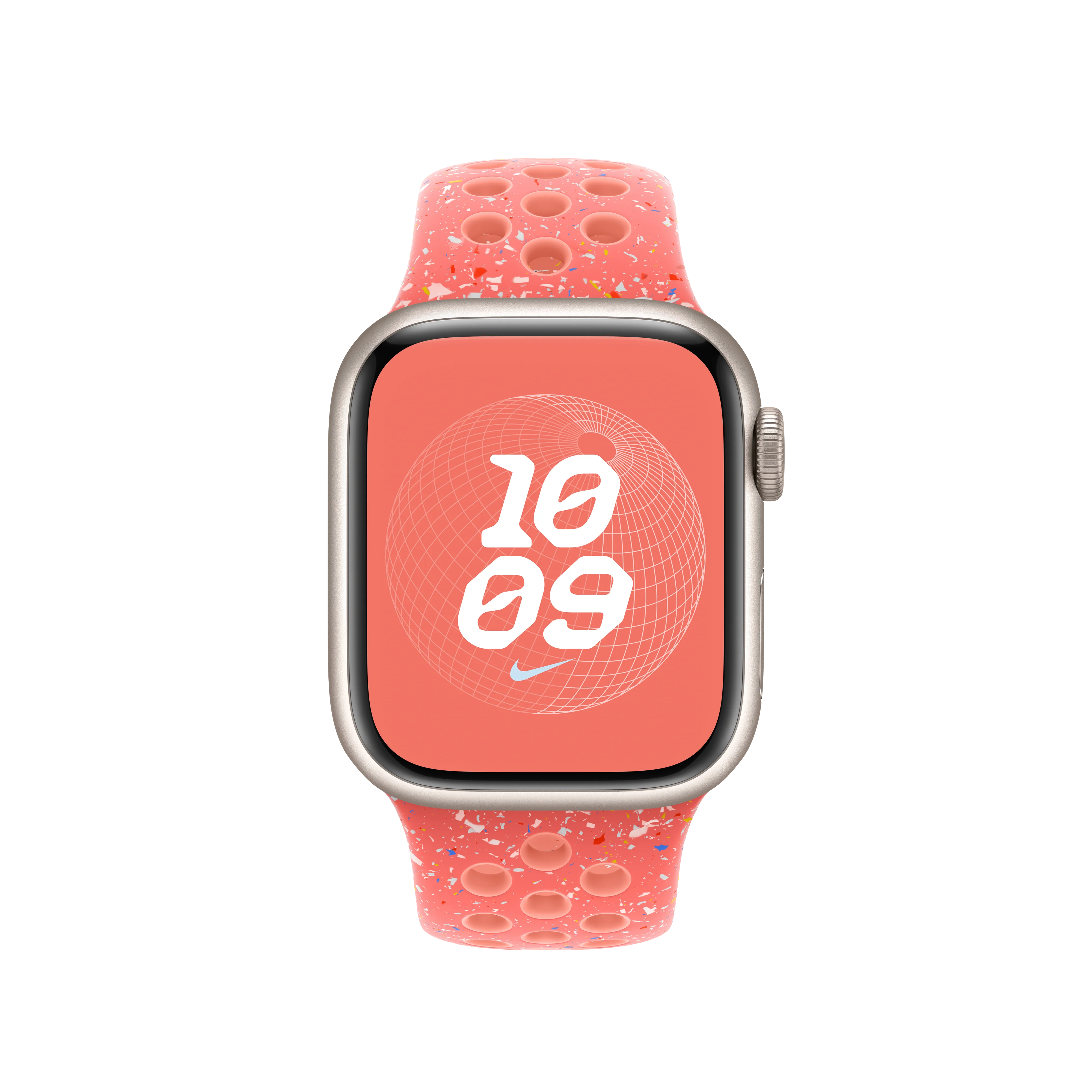 42/41 mm Magic Ember Nike Sport Band - S/M - Image 3
