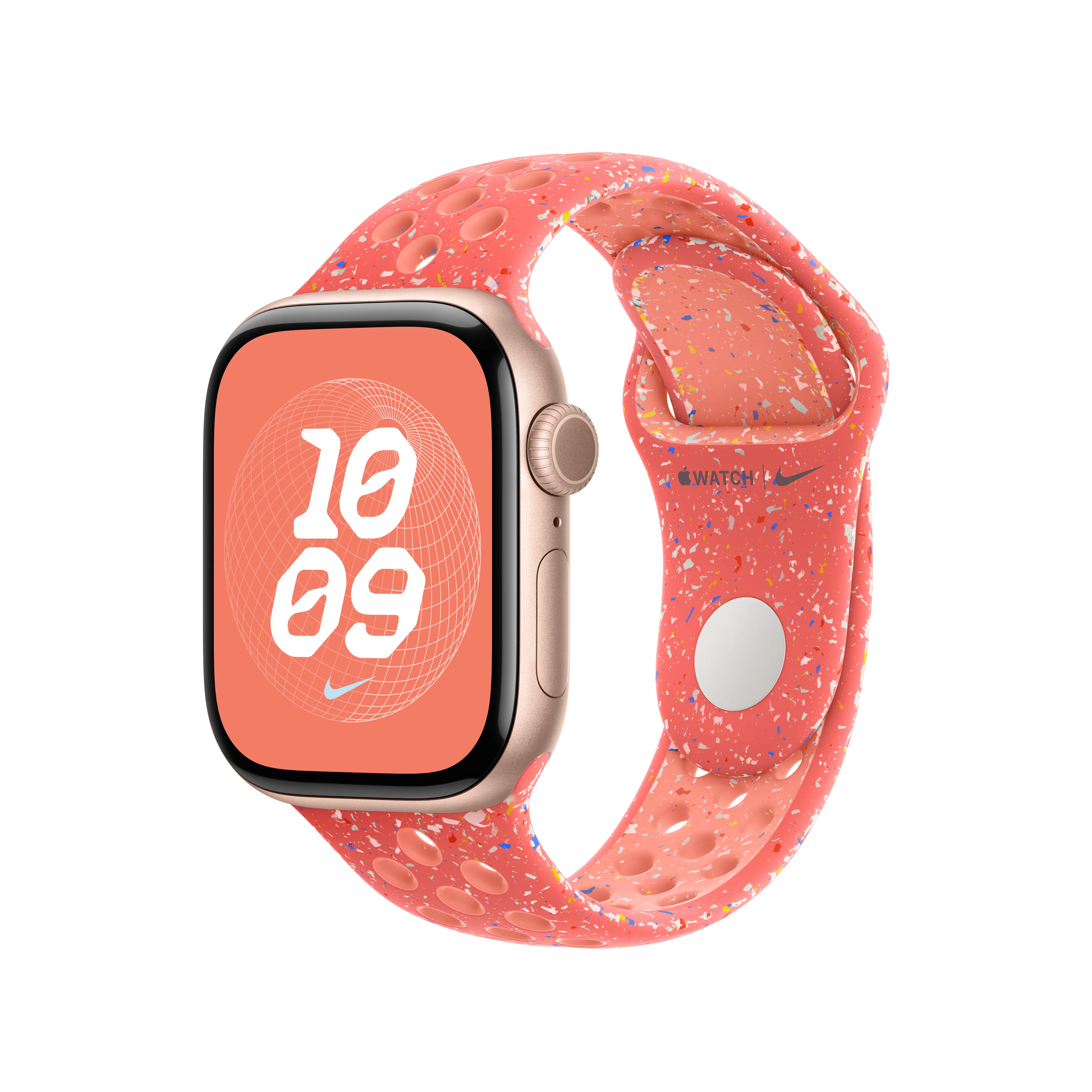 42/41 mm Magic Ember Nike Sport Band - S/M - Image 2