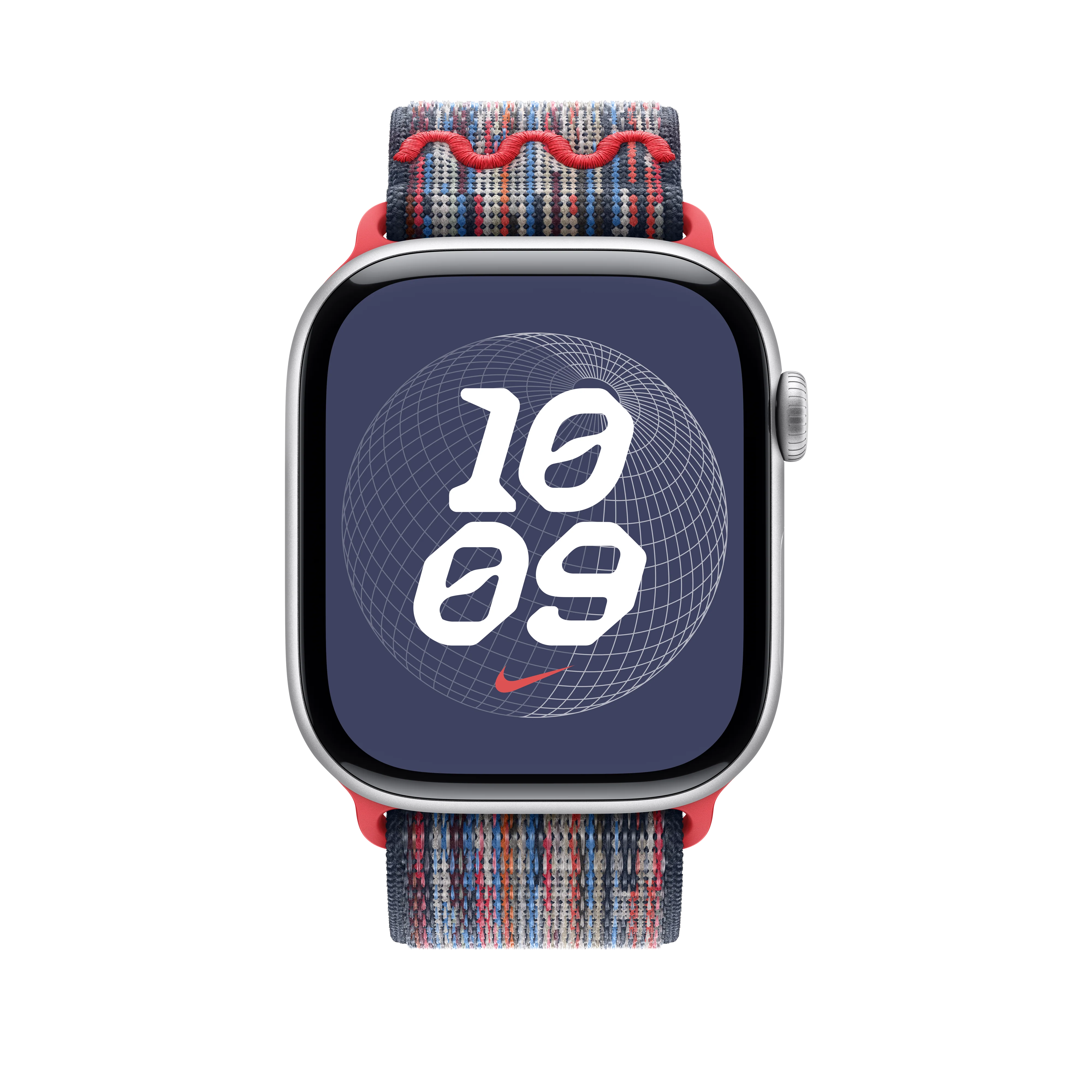 49/46 mm Blue/Red Nike Sport Loop - Image 3