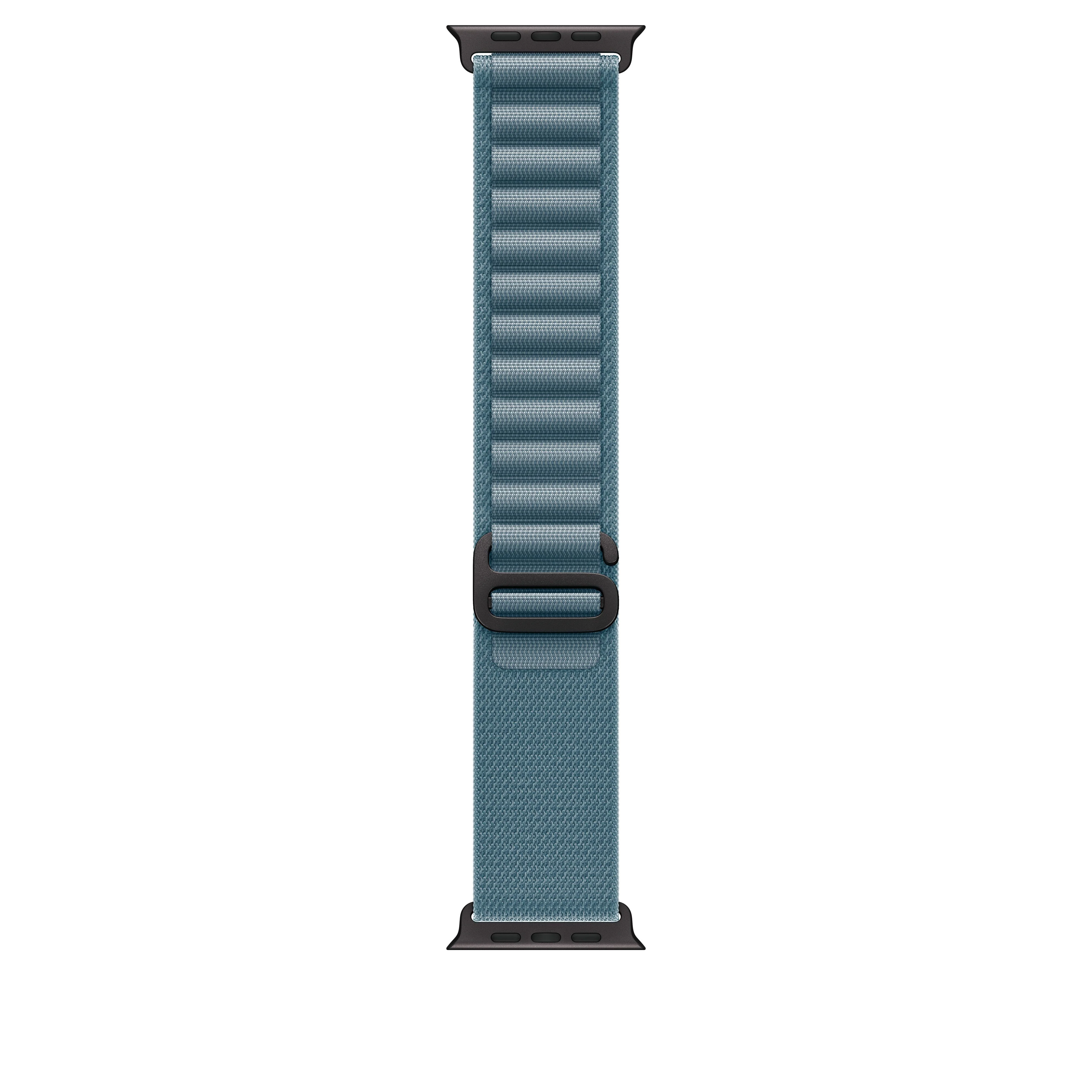 49/46 mm Light Blue Alpine Loop - Large - Black Titanium Finish