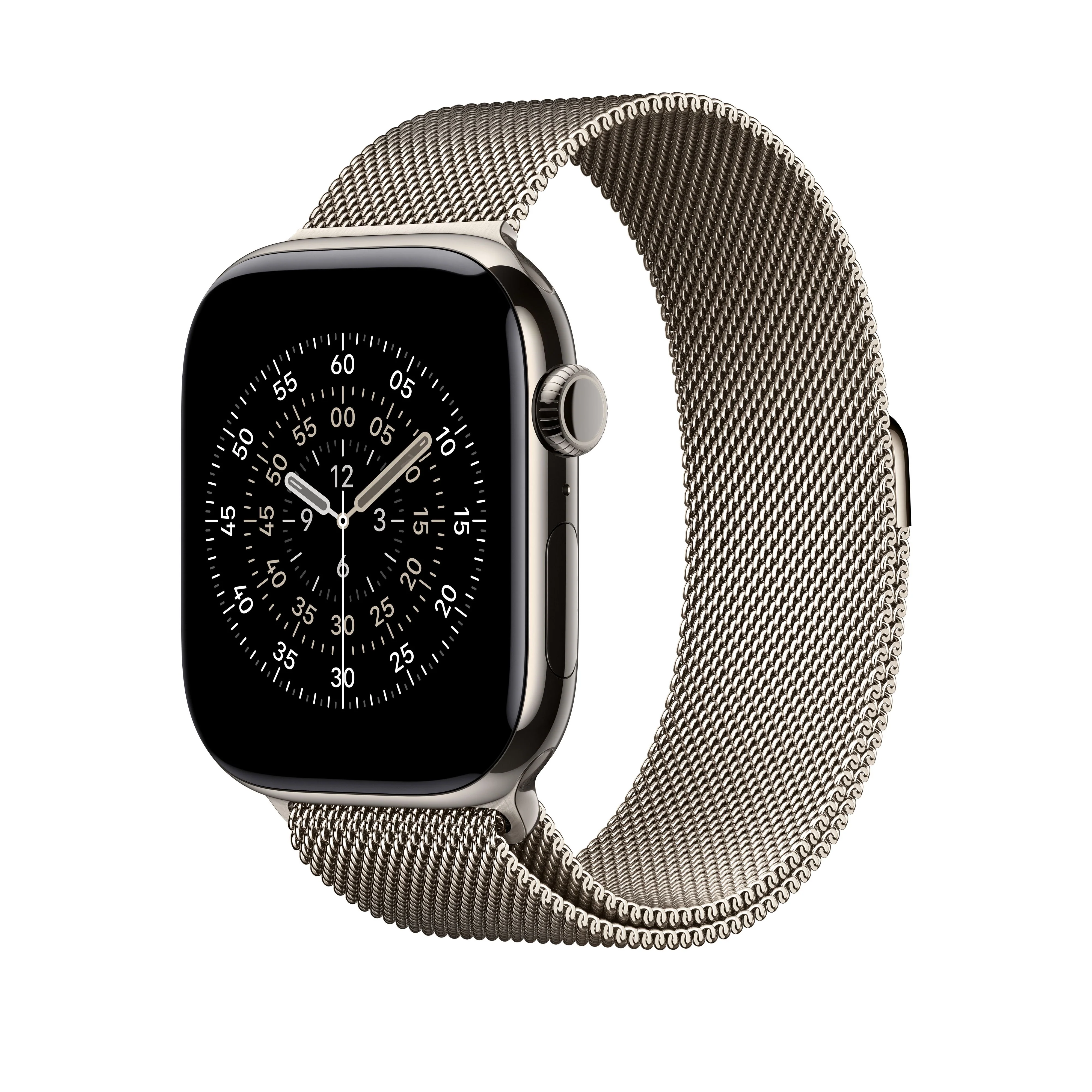 49/46 mm Natural Milanese Loop - M/L - Image 2