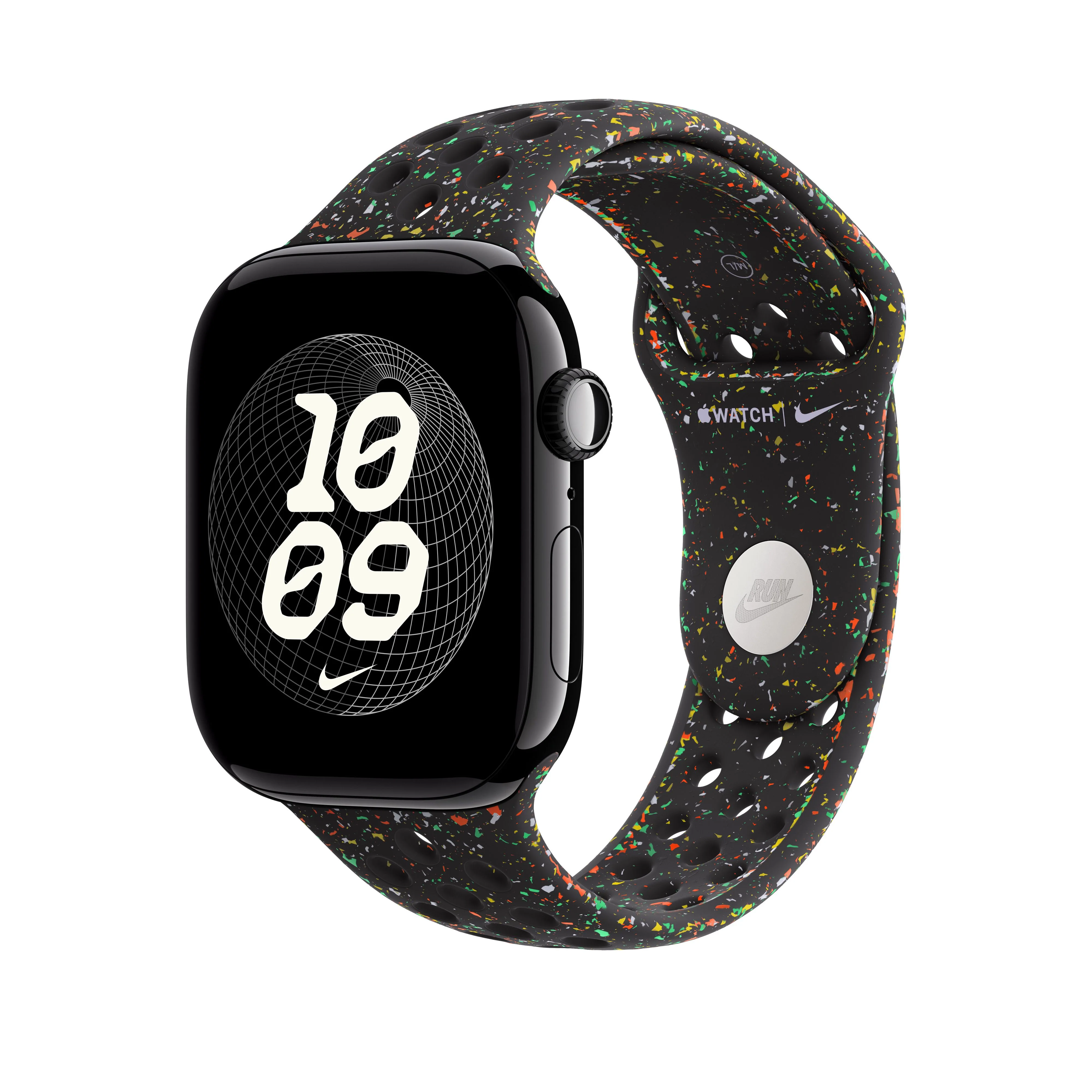 49/46 mm Midnight Black Nike Sport Band - M/L - Image 2