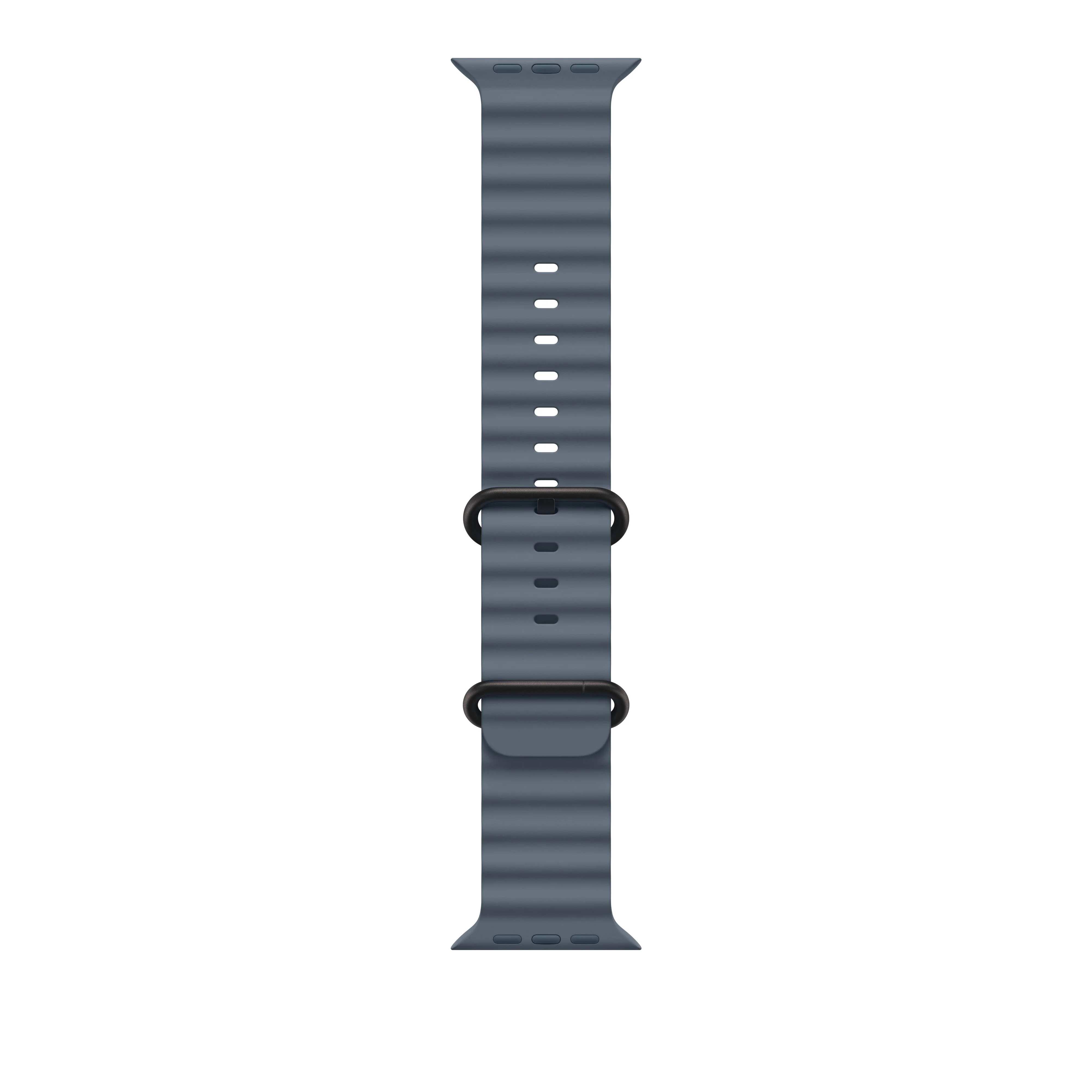 49/46 mm Anchor Blue Ocean Band - Black Titanium Finish