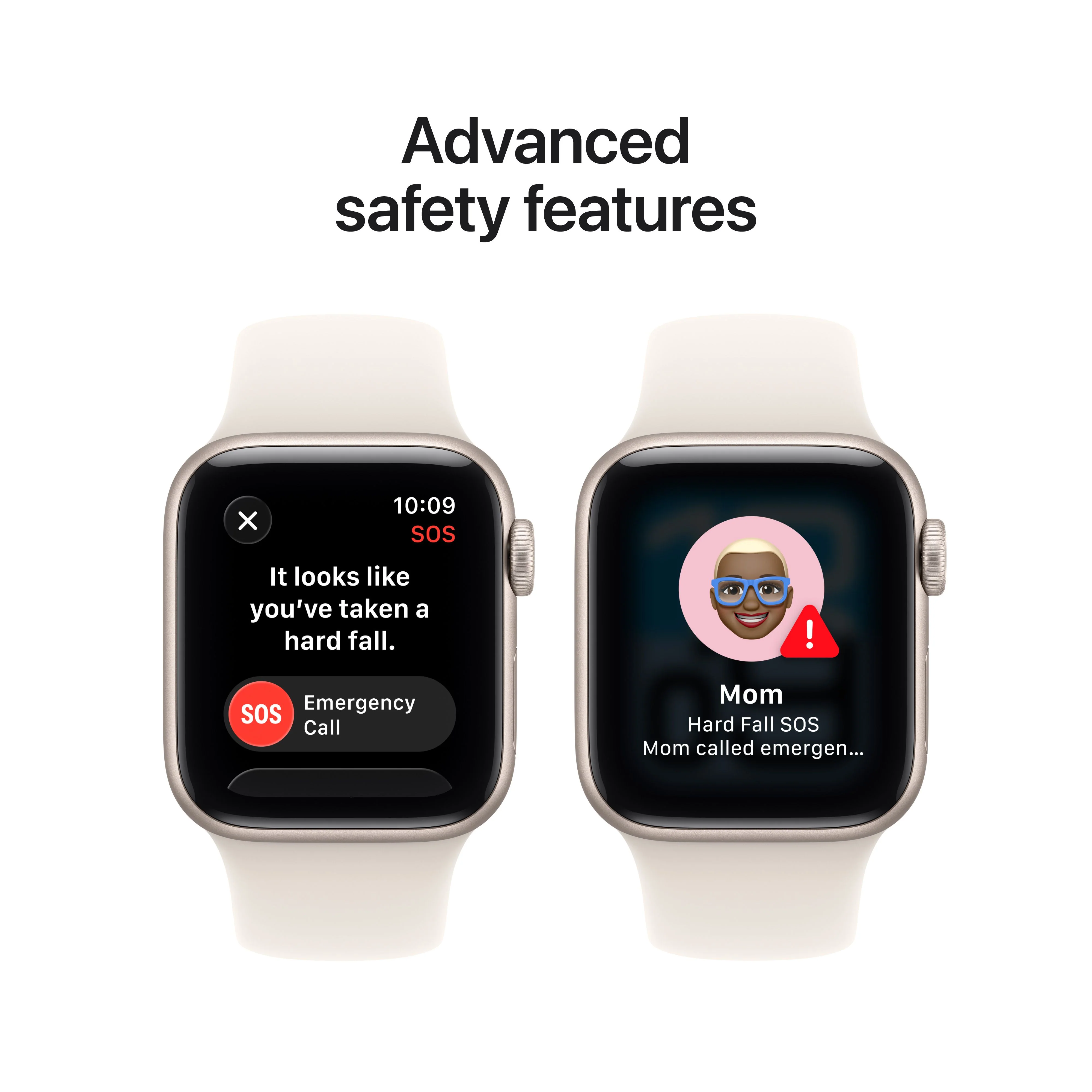 Apple Watch SE 3 GPS + Cellular 40mm Starlight Aluminium Case with Starlight Sport Band - M/L - Image 7