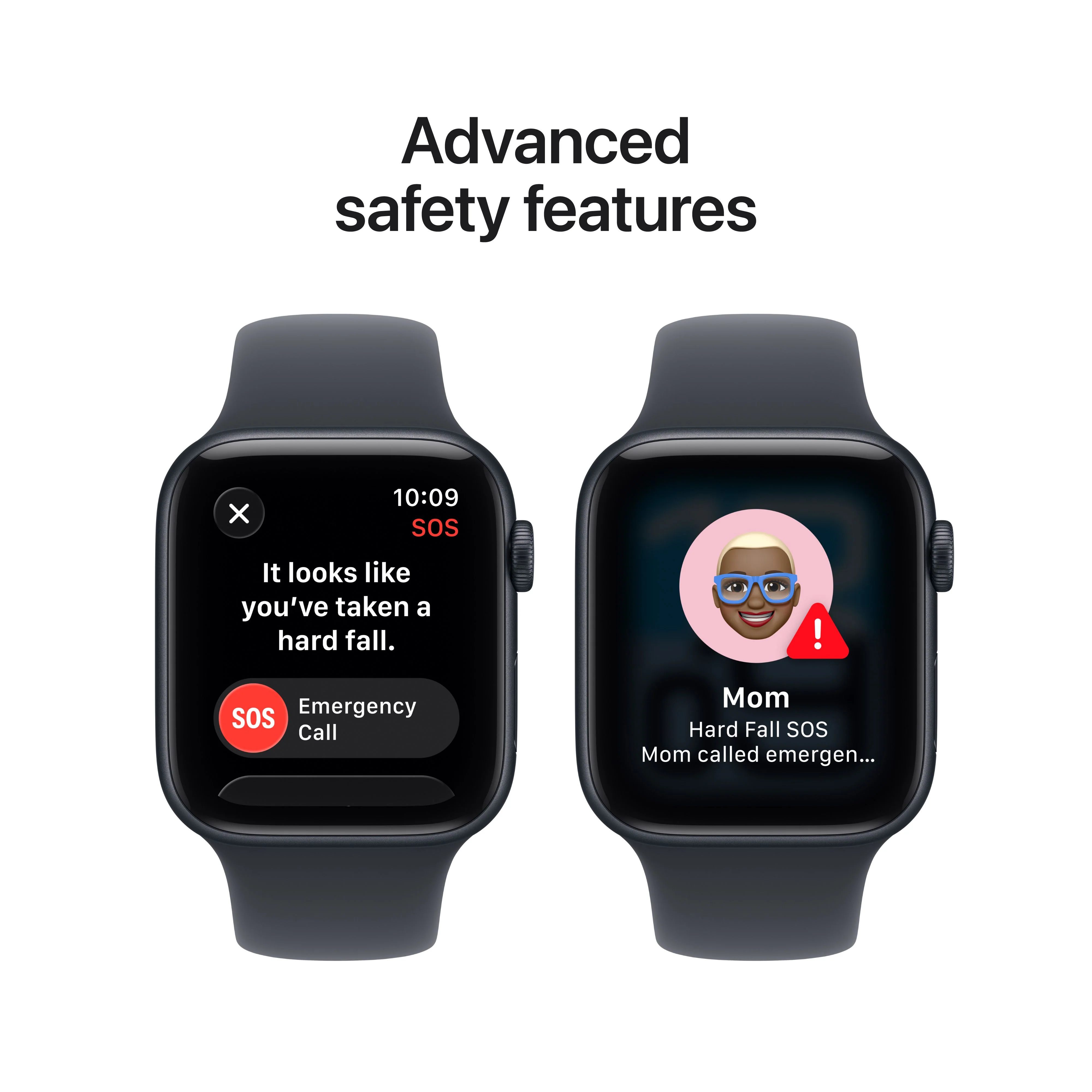 Apple Watch SE 3 GPS + Cellular 44mm Midnight Aluminium Case with Midnight Sport Band - S/M - Image 7
