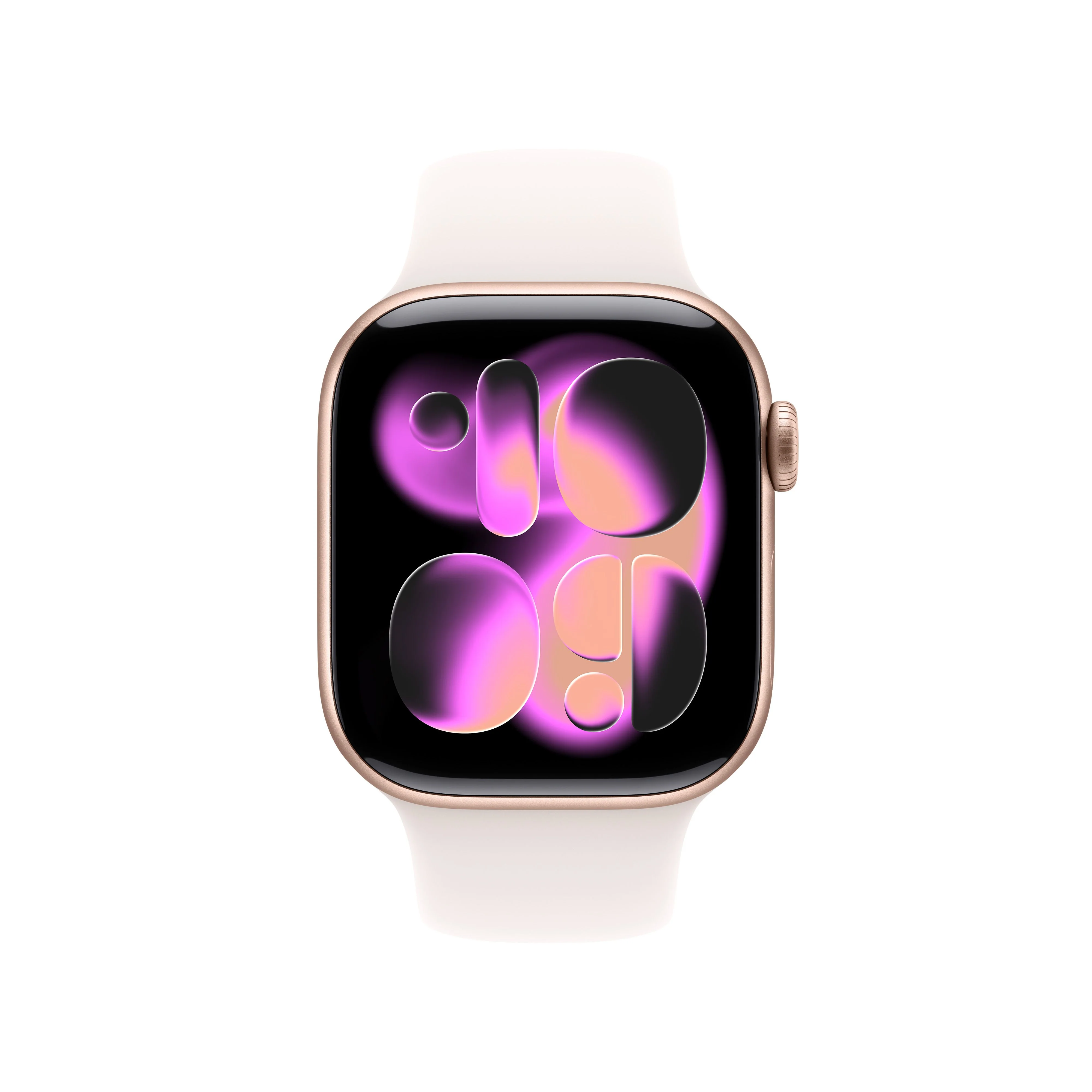 Apple Watch Series 11 GPS 42mm Rose Gold Aluminium Case with Light Blush Sport Band - M/L - Image 2