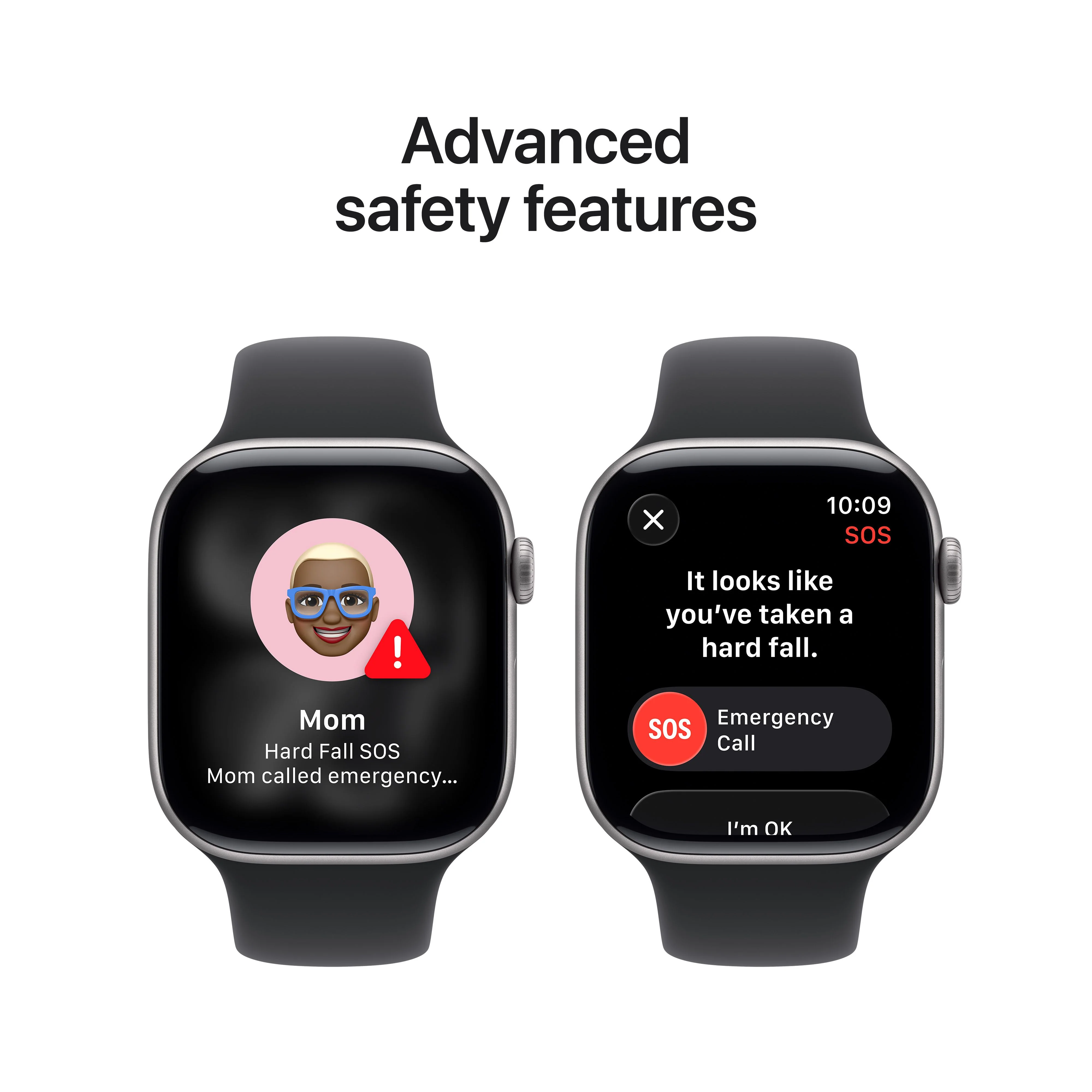 Apple Watch Series 11 GPS 46mm Space Grey Aluminium Case with Black Sport Band - S/M - Image 6