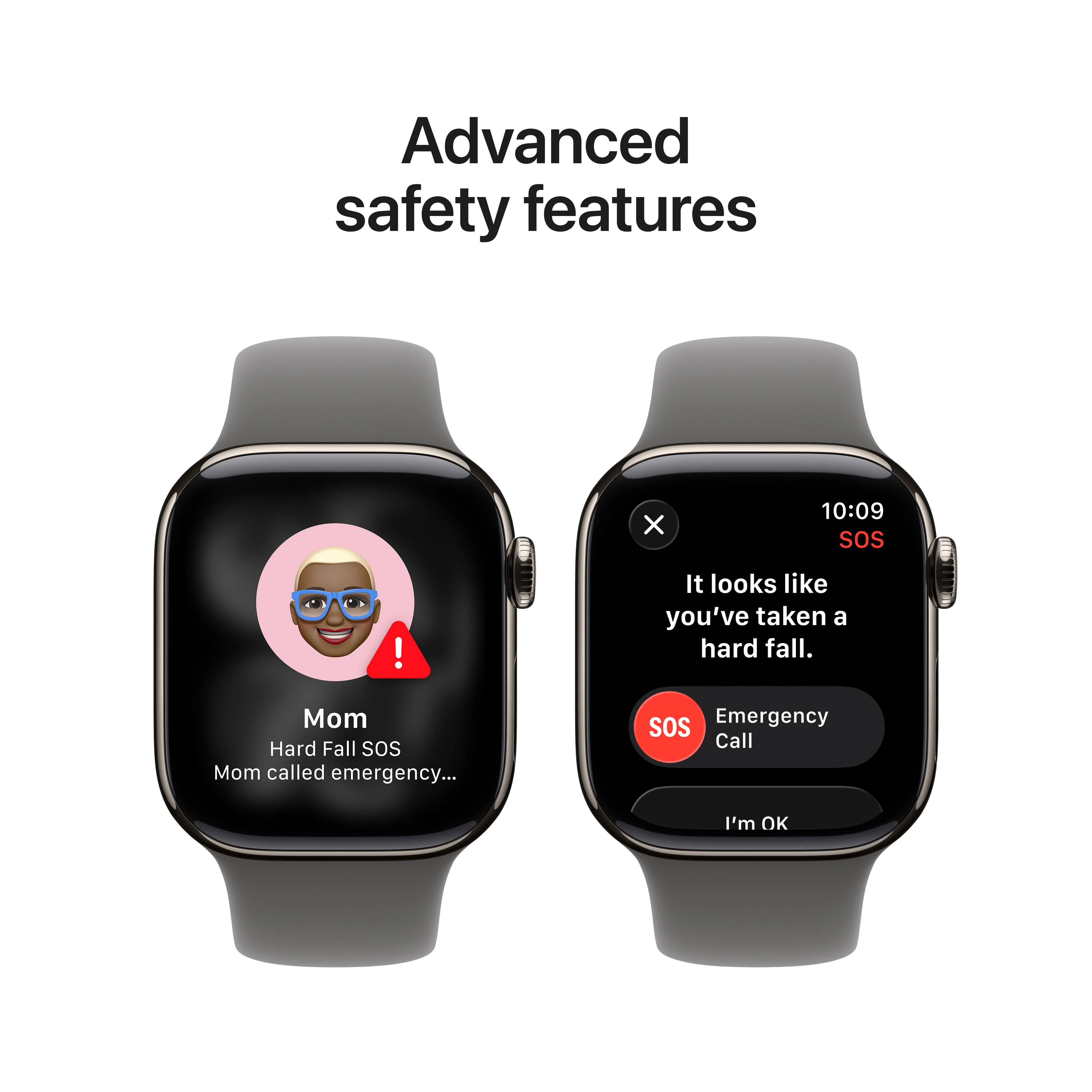 Apple Watch Series 11 GPS + Cellular 42mm Natural Titanium Case with Stone Grey Sport Band - M/L - Image 6