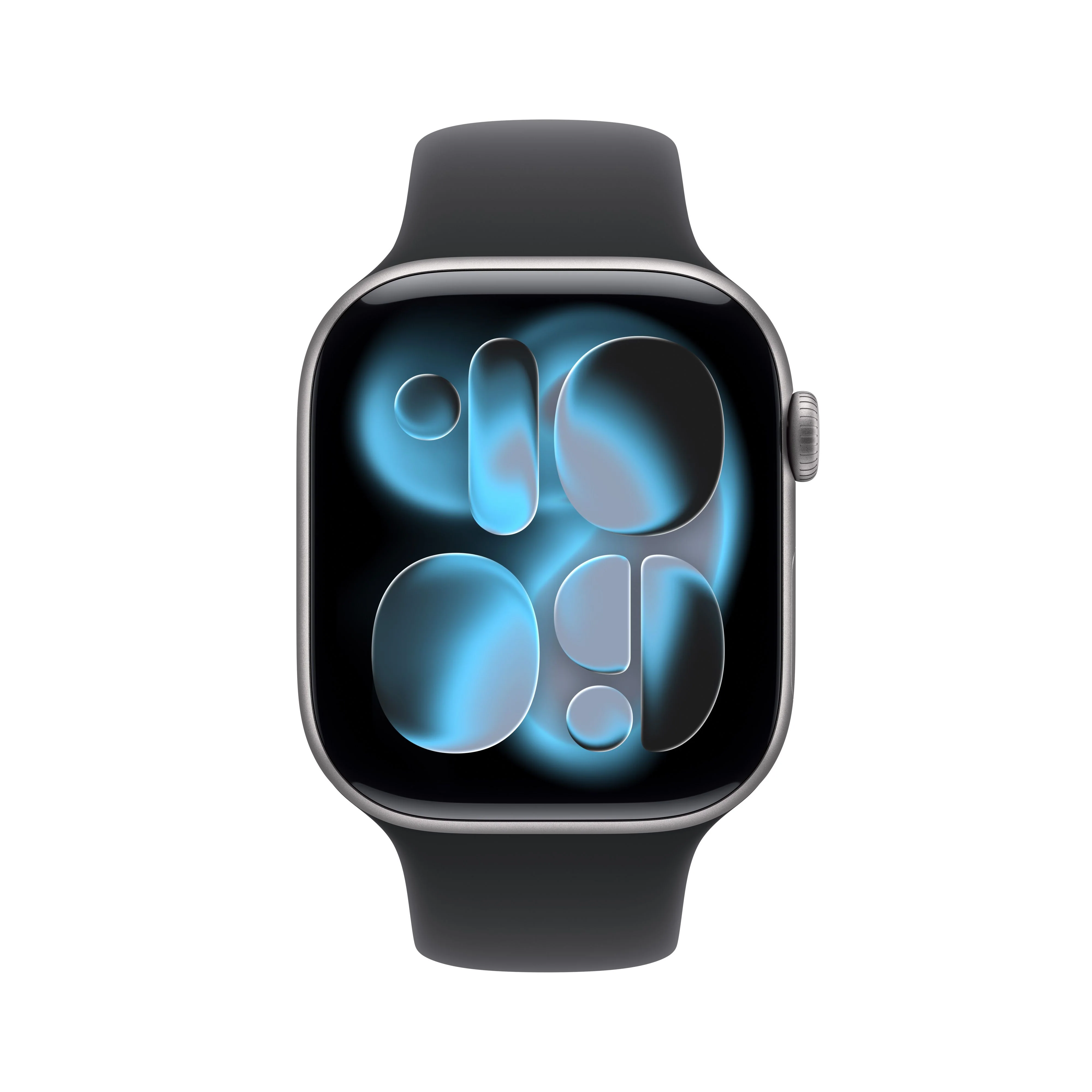 Apple Watch Series 11 GPS + Cellular 46mm Space Grey Aluminium Case with Black Sport Band - S/M - Image 2