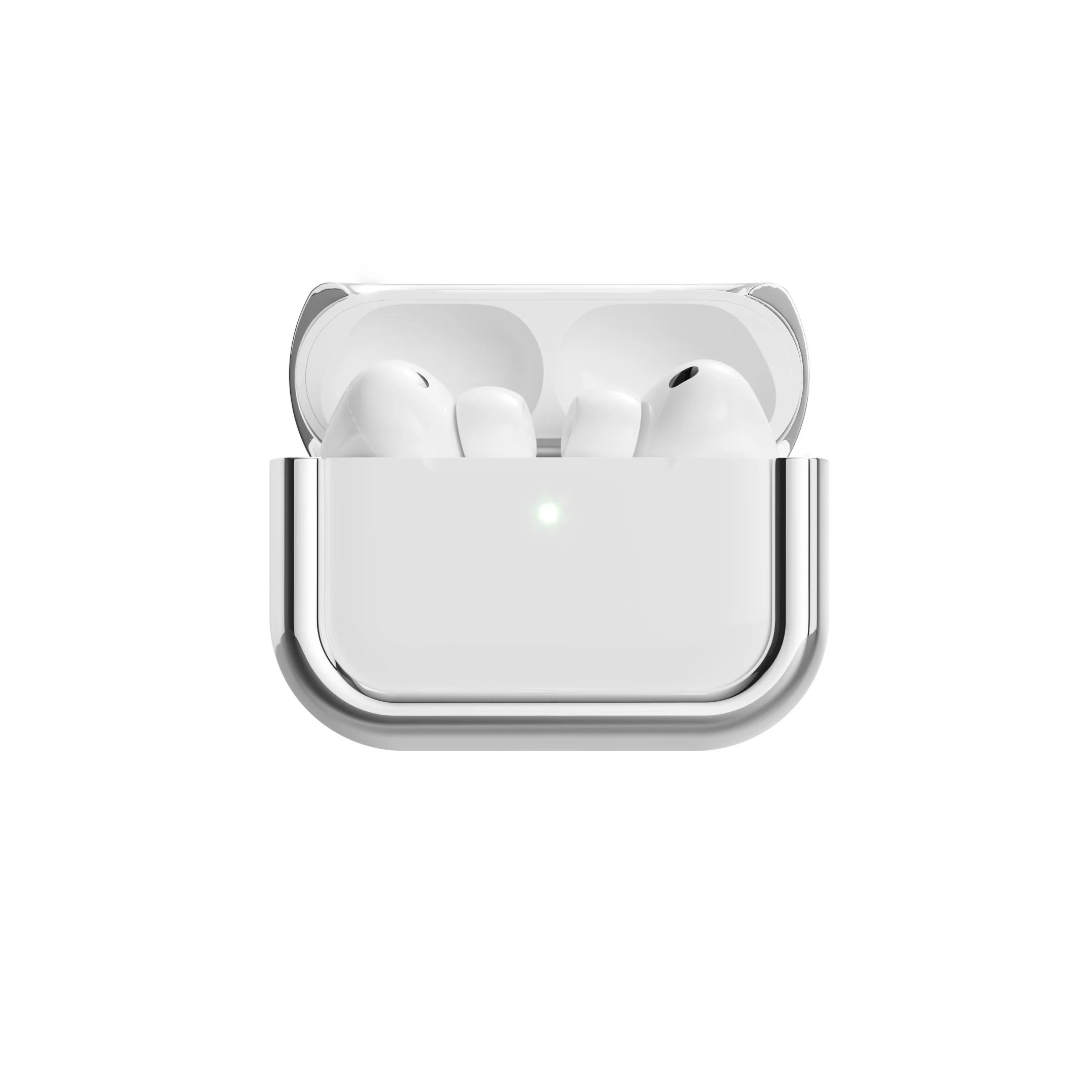 Arc Pulse Deksel i Aluminium til AirPods Pro 3 - Sølv - Image 2