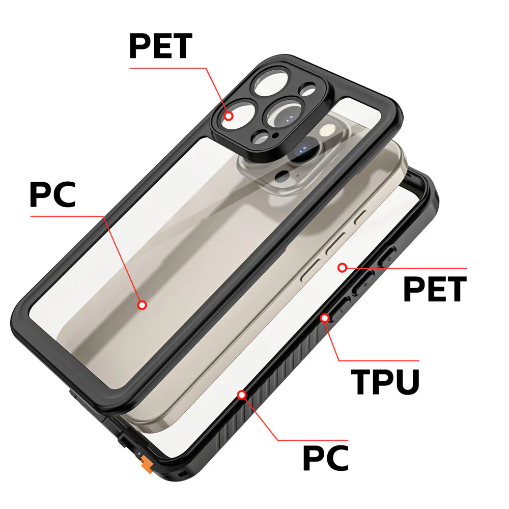 Armor-X MX Vanntett Deksel til iPhone 16 Pro Max - Image 3