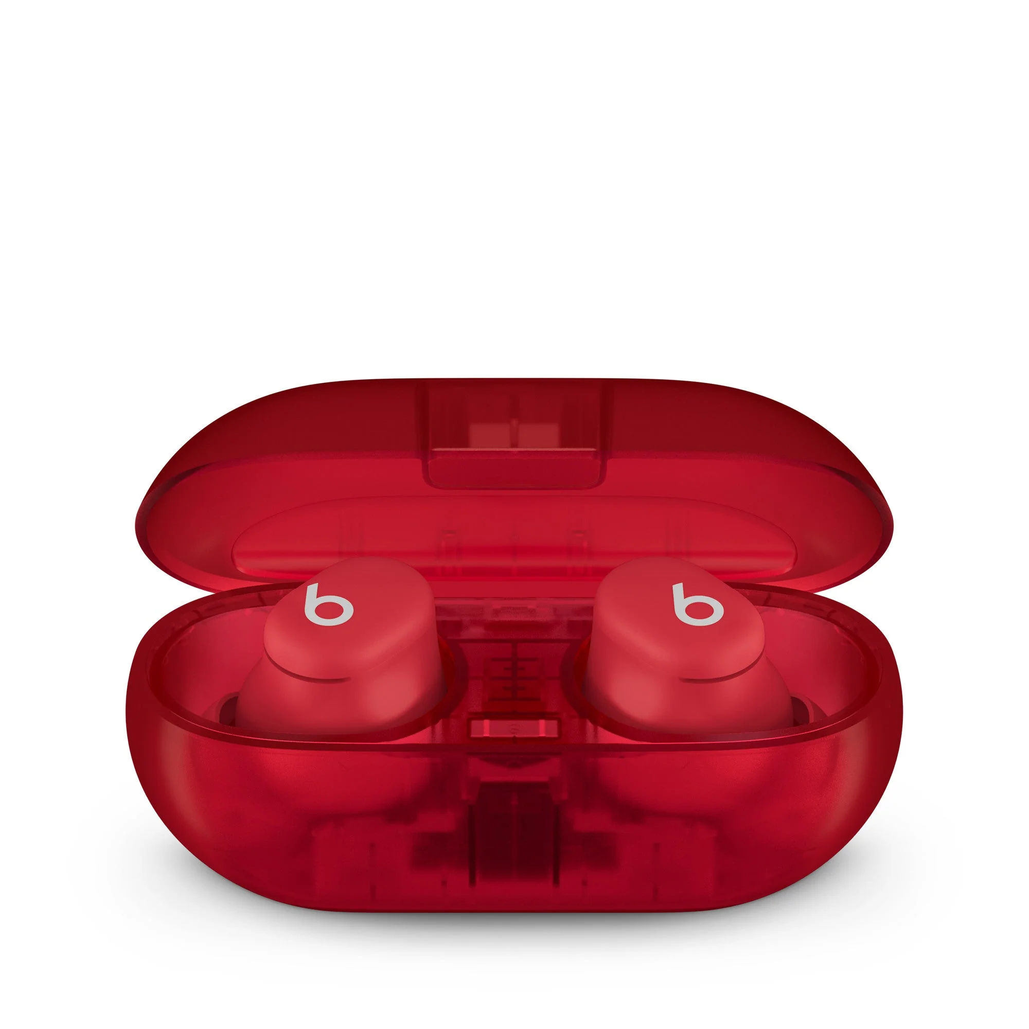Beats Solo Buds Helt Trådløse Øretelefoner - Transparent rød - Image 2