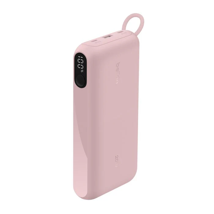 Belkin BoostCharge 20 000 mAh Powerbank med display - Rosa - Image 3