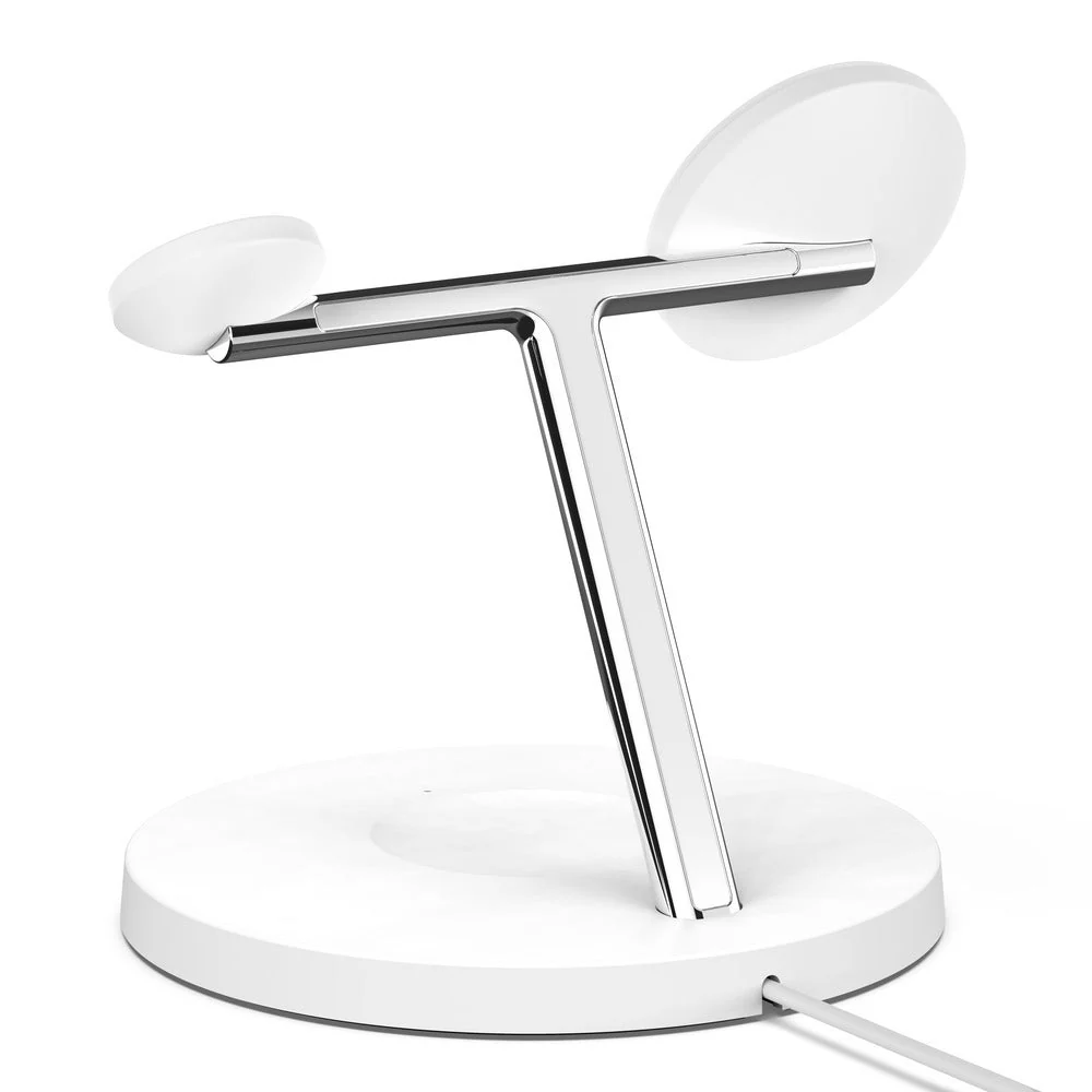 Belkin 3-i-1 MagSafe Trådløs Ladestativ - Hvit - Image 3