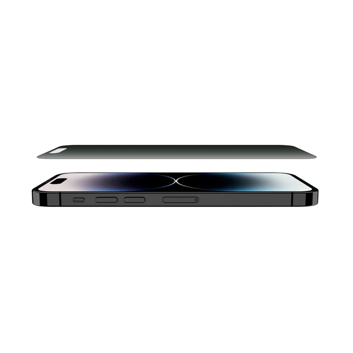 Belkin Tempered Glass Privacy Skjermbeskytter til iPhone 15 Plus/14 Pro Max - Image 2