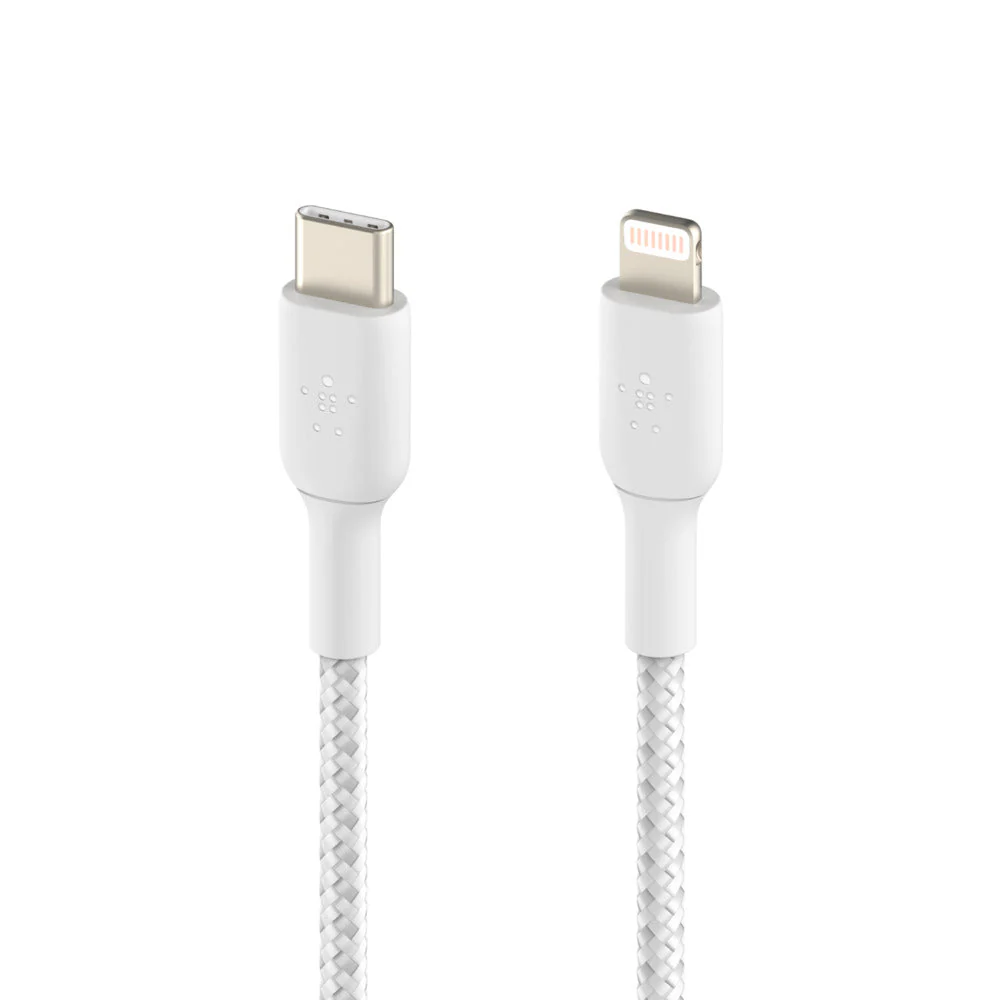 Belkin USB-C til Lightning ladekabel 2m - Hvit - Image 2