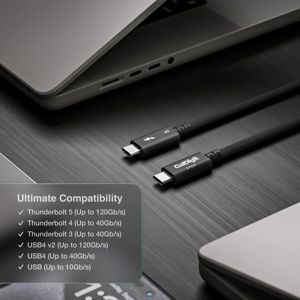 CalDigit Thunderbolt 5 Pro Kabel 0.5m - Image 5