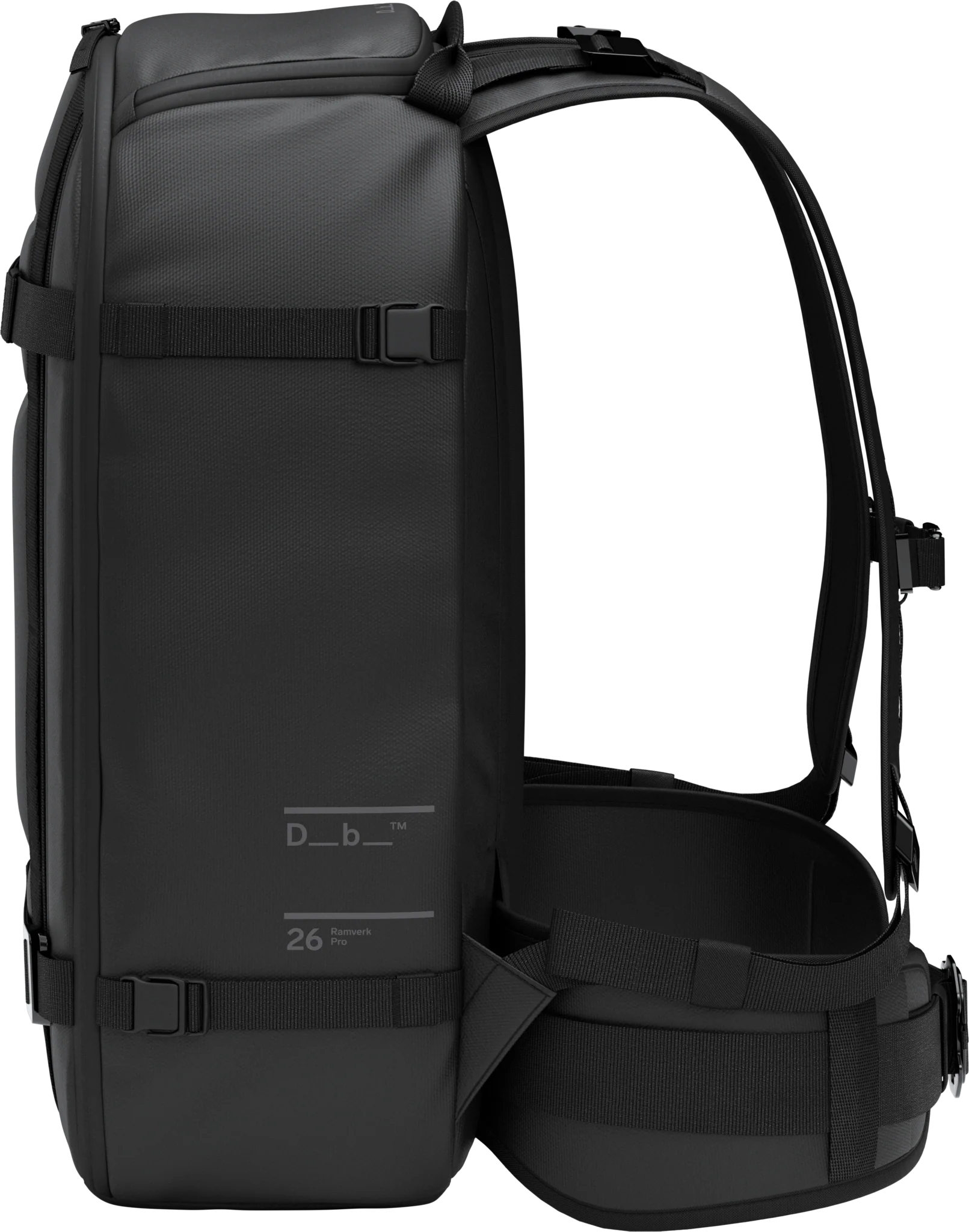 Db Ramverk Pro 26L Ryggsekk - Svart - Image 3