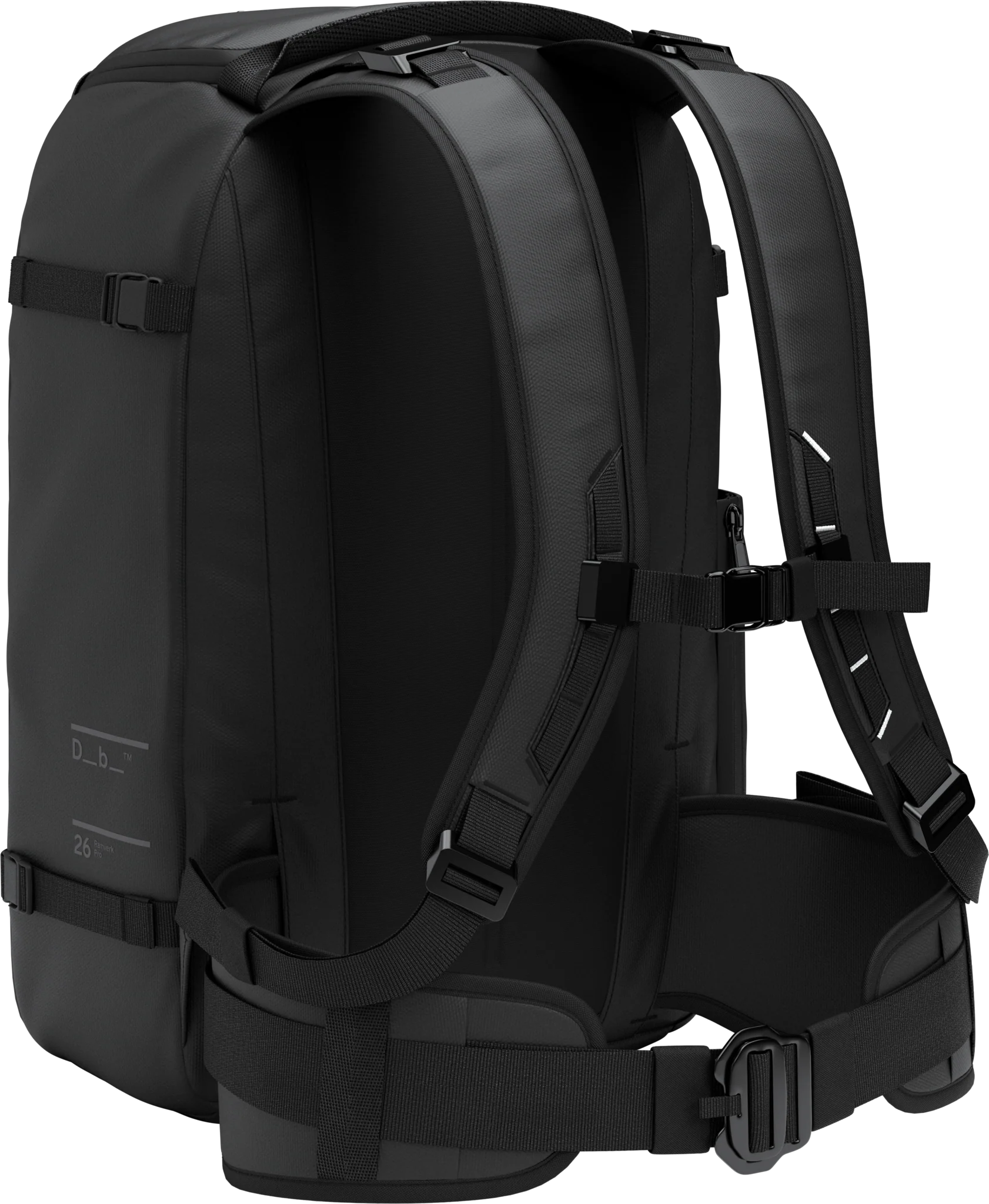 Db Ramverk Pro 26L Ryggsekk - Svart - Image 4