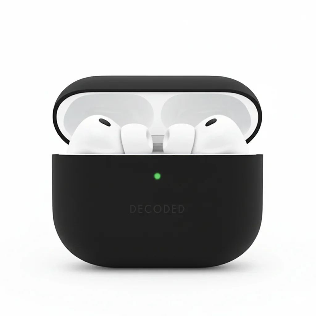 Decoded Silikondeksel til AirPods Pro 3 - Svart - Image 2