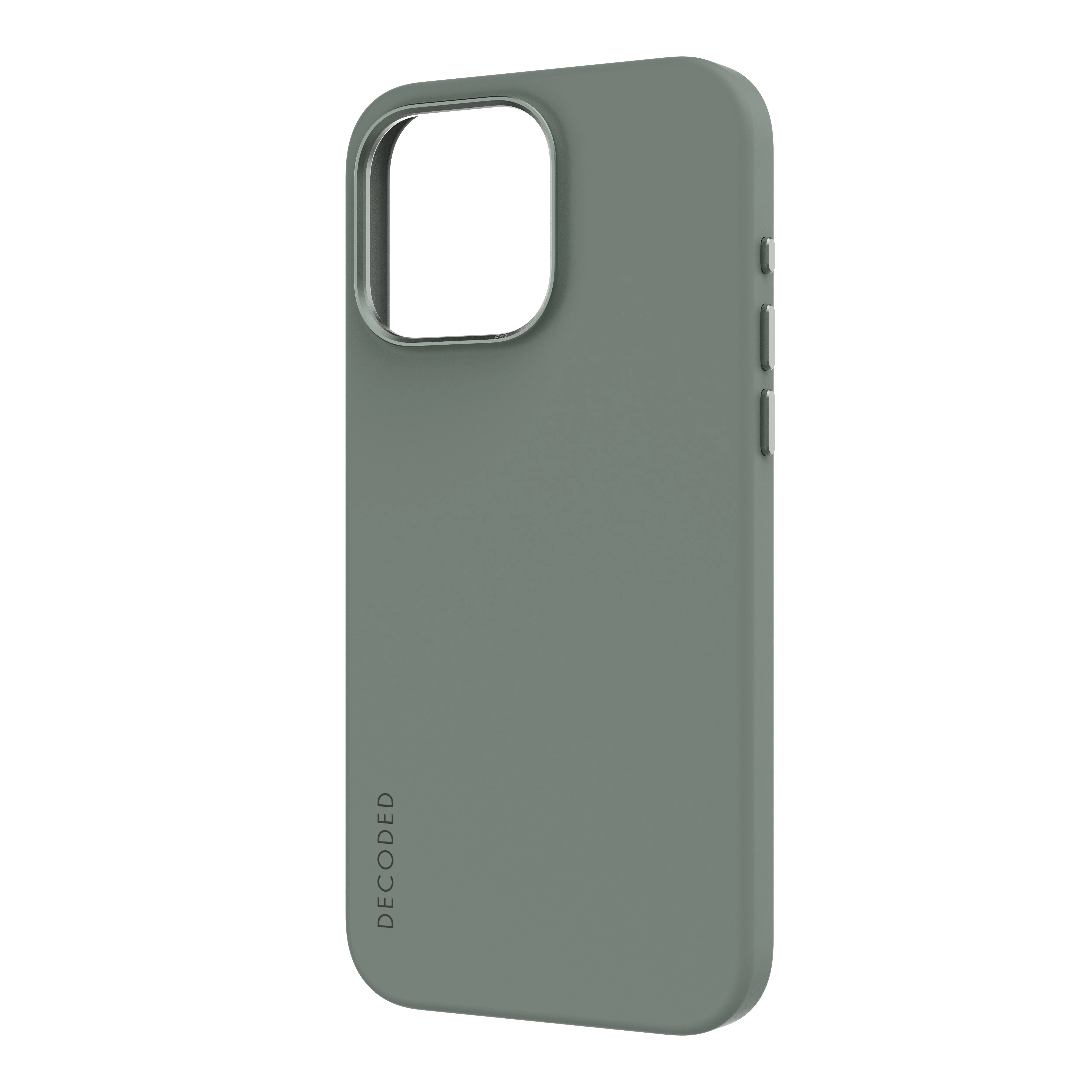 Decoded Backcover MagSafe Silikondeksel til iPhone 15 Pro Max - Sage Green - Image 3