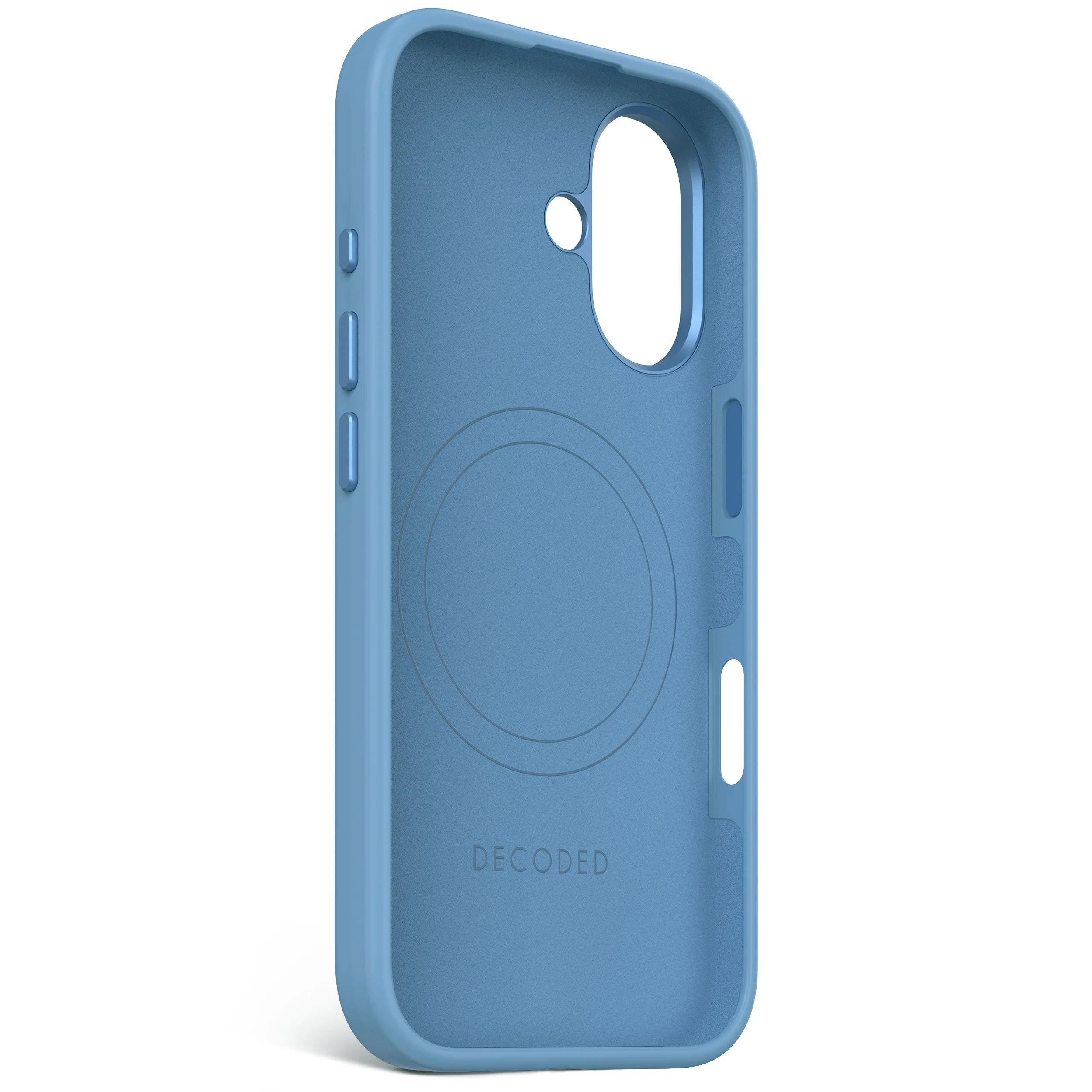 Decoded BackCover MagSafe Silikondeksel til iPhone 16 - Air Blue - Image 3