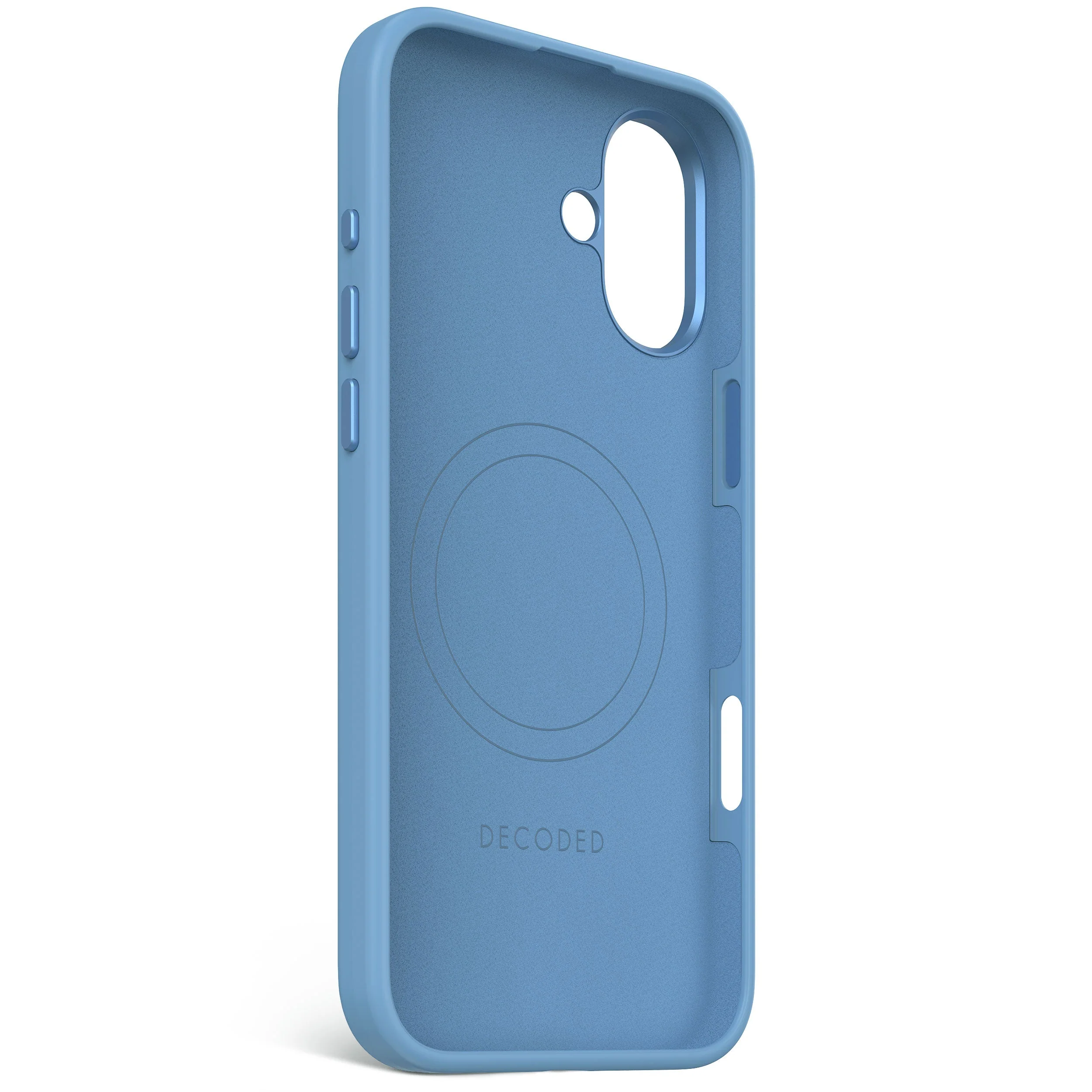 Decoded BackCover MagSafe Silikondeksel til iPhone 16 Plus - Air Blue - Image 3