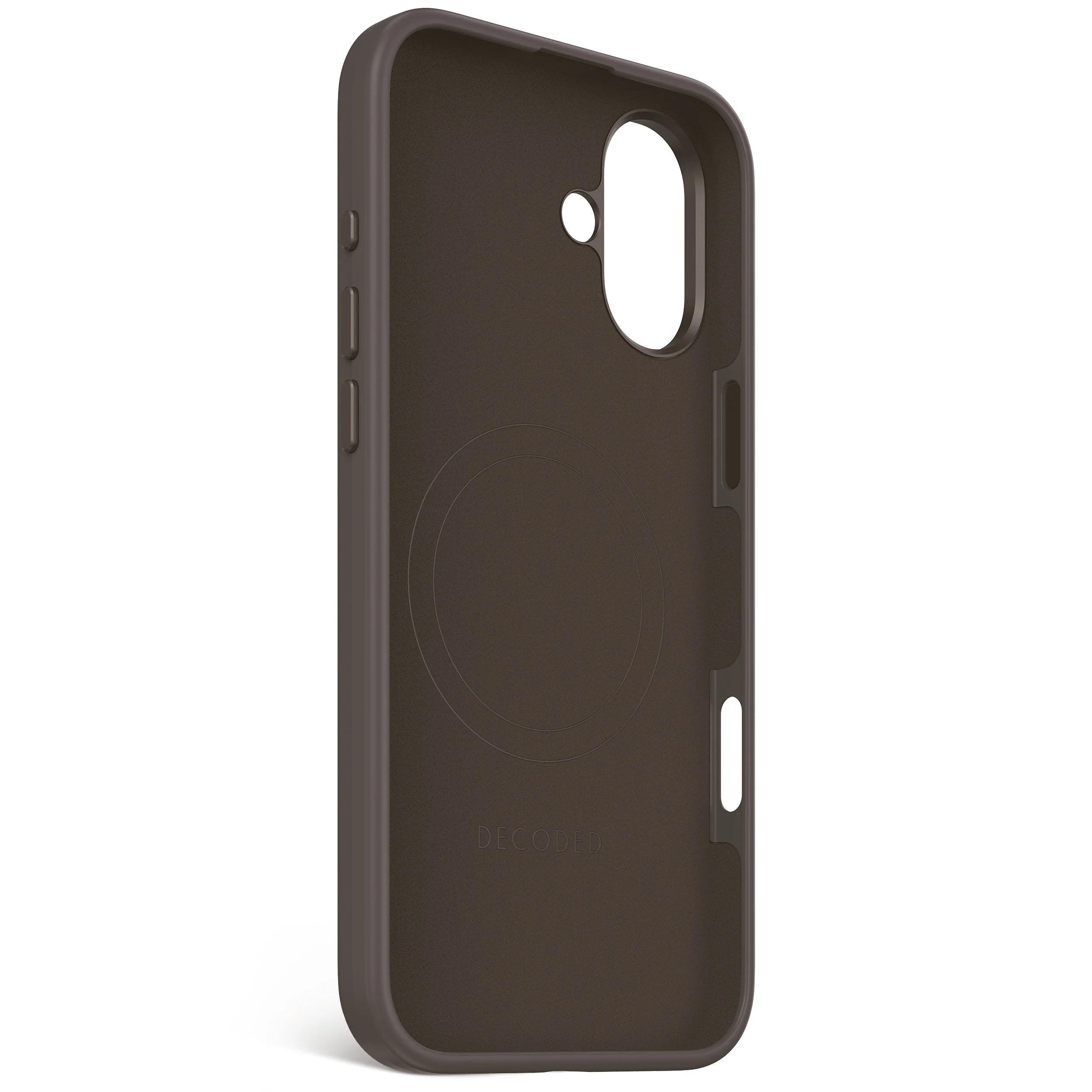 Decoded BackCover MagSafe Silikondeksel til iPhone 16 Plus - Phantom Black - Image 3