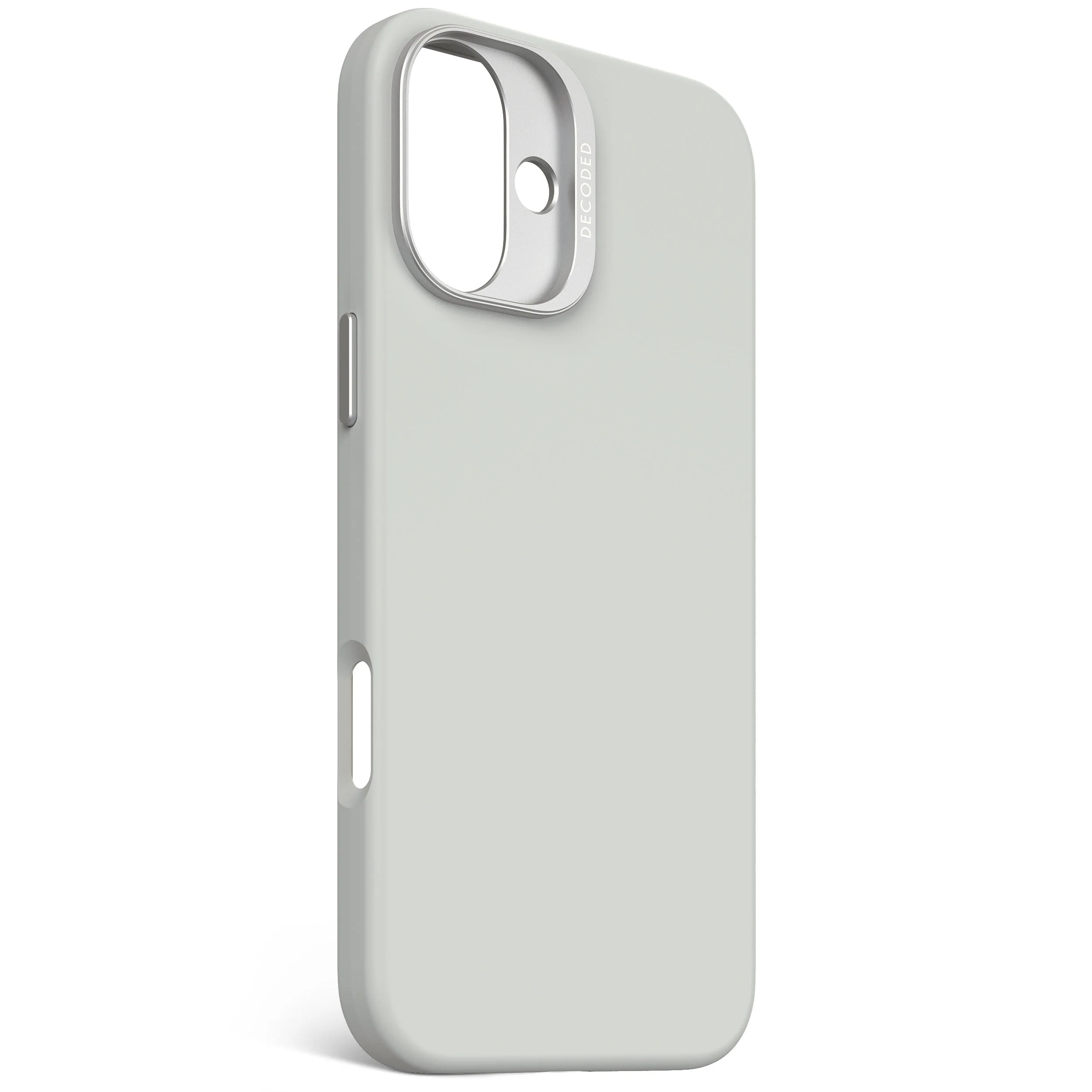 Decoded BackCover MagSafe Silikondeksel til iPhone 16 Plus - Stone Grey - Image 2