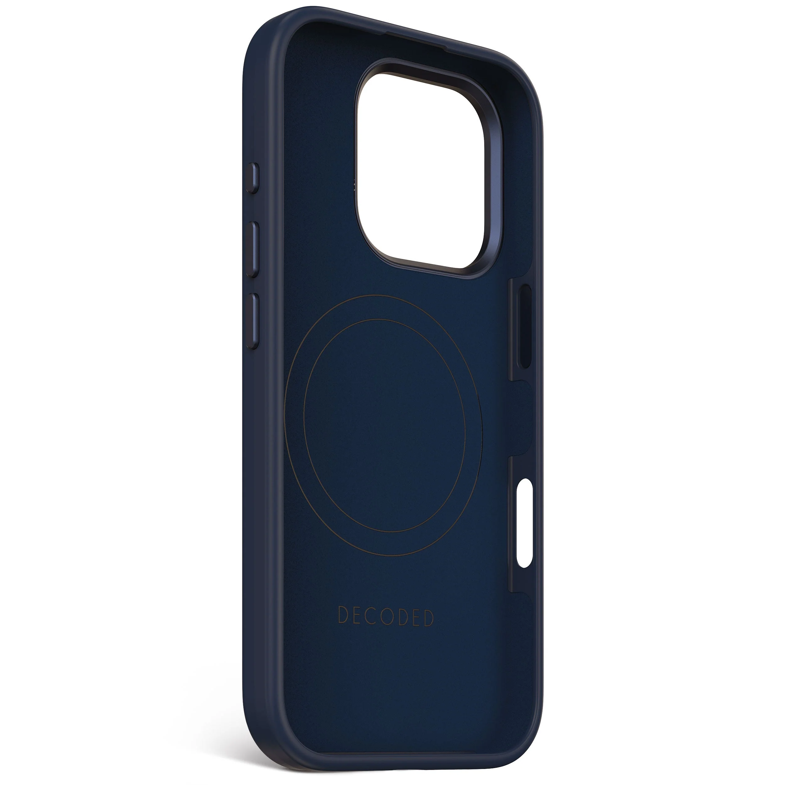 Decoded BackCover MagSafe Silikondeksel til iPhone 16 Pro - Navy - Image 3
