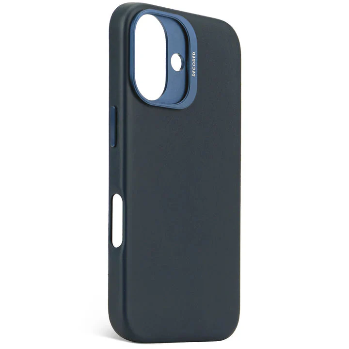 Decoded BackCover MagSafe Skinndeksel til iPhone 16 - Navy - Image 2