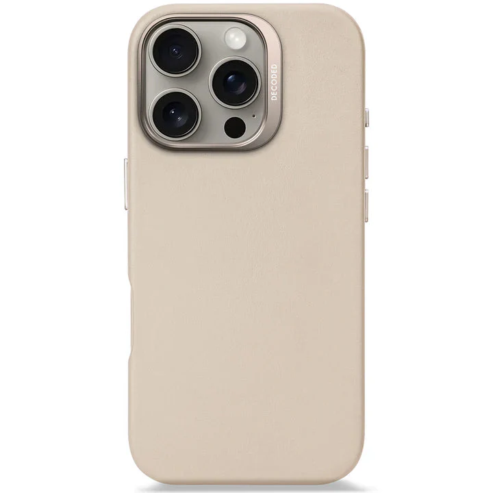 Decoded BackCover MagSafe Skinndeksel til iPhone 16 Pro - Clay