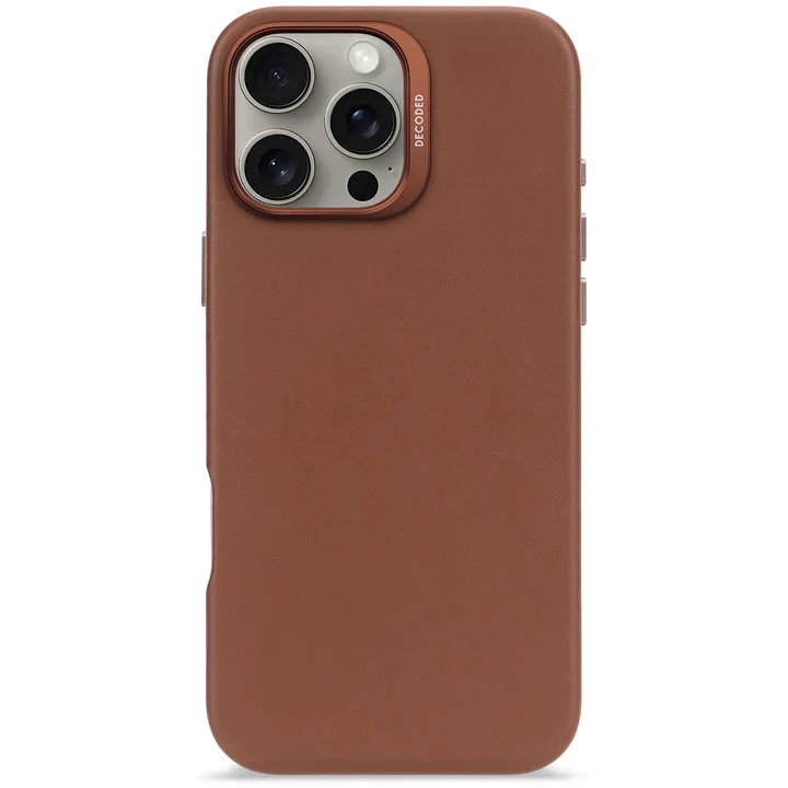 Decoded BackCover MagSafe Skinndeksel til iPhone 16 Pro Max - Tan