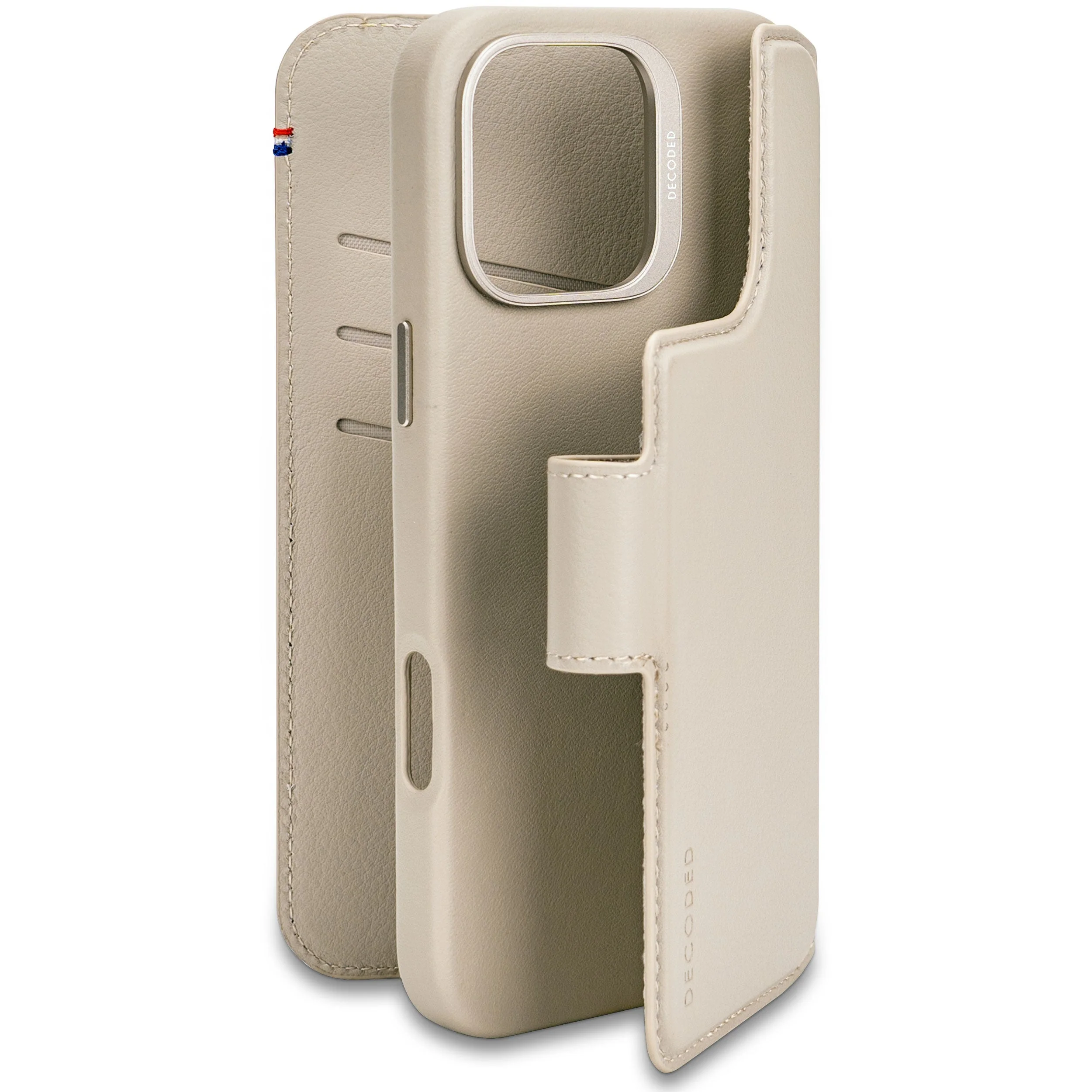 Decoded Lommebokdeksel i skinn med MagSafe til iPhone 16 Pro Max - Clay - Image 2