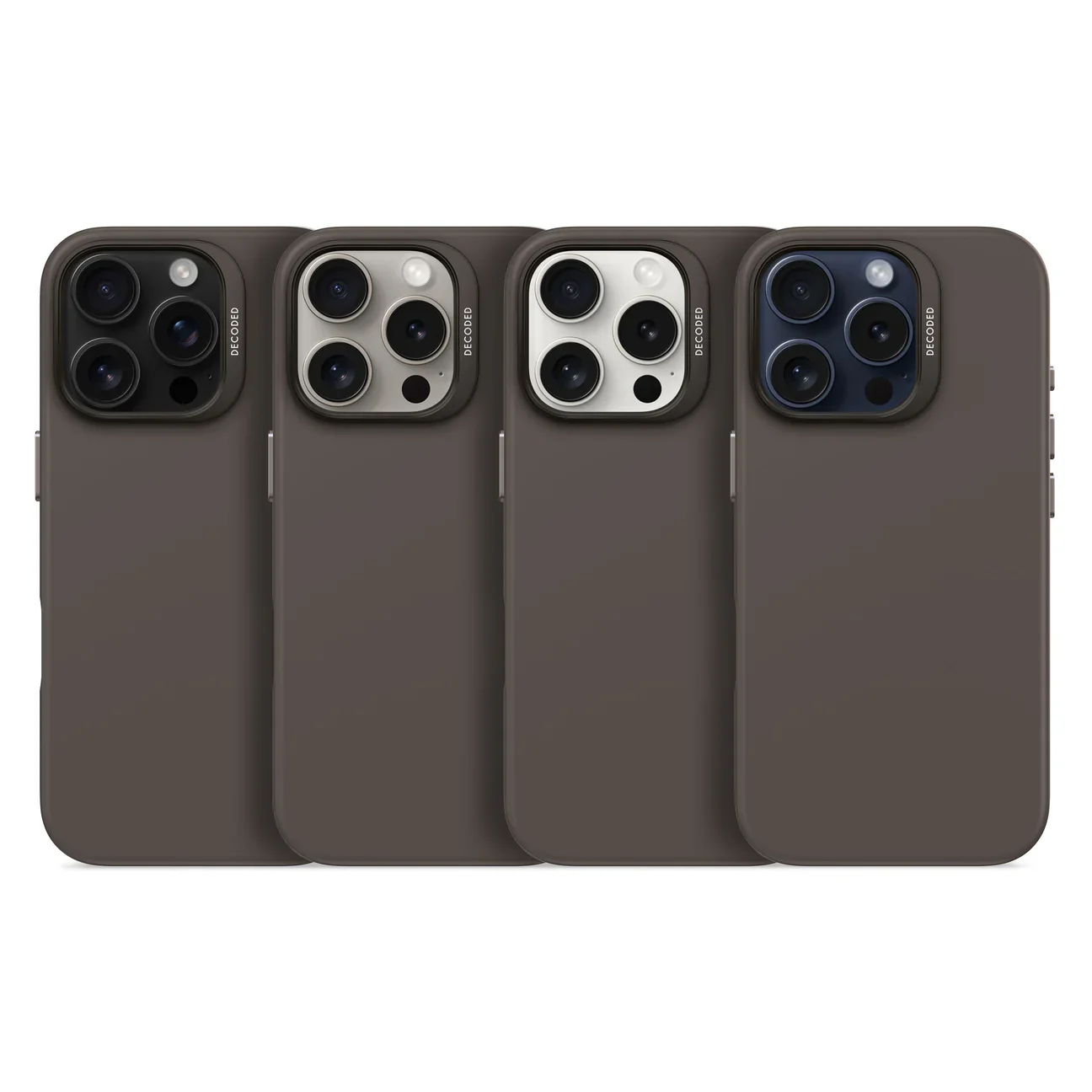 Decoded BackCover MagSafe Silikondeksel til iPhone 15 Pro Max - Phantom Black - Image 3