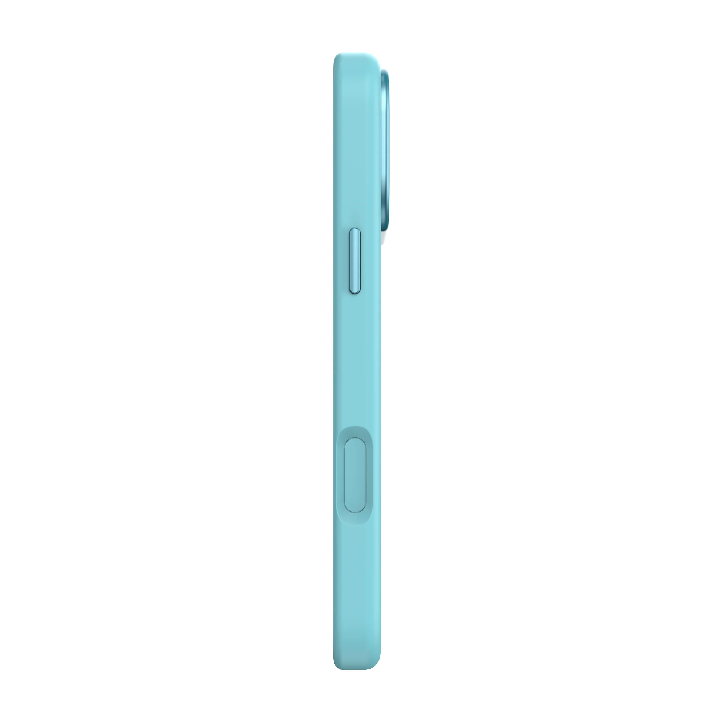 Decoded BackCover MagSafe Silikondeksel til iPhone 17 Pro Max - Retro Blue - Image 3