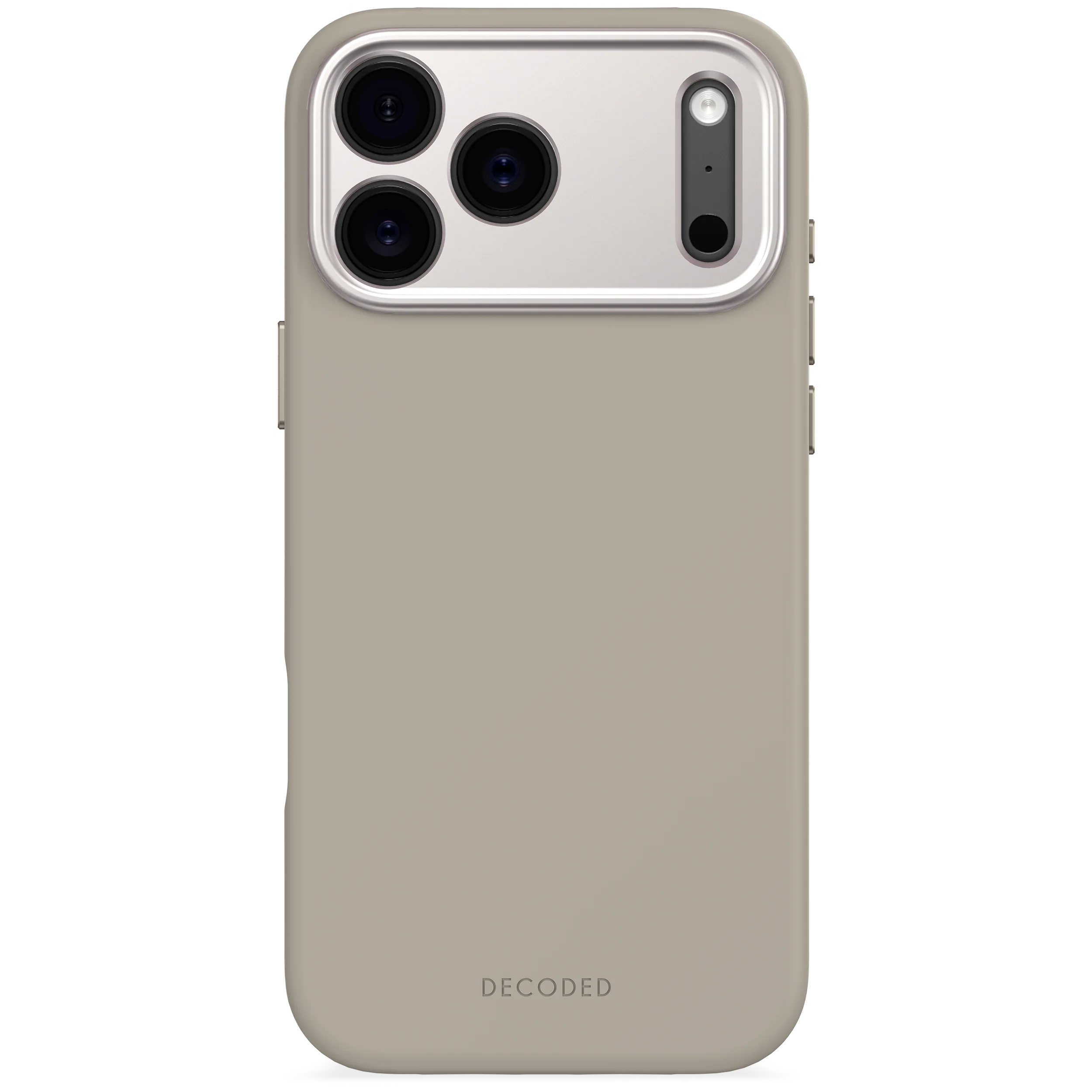 Decoded BackCover MagSafe Silikondeksel til iPhone 17 Pro Max - Soft Taupe