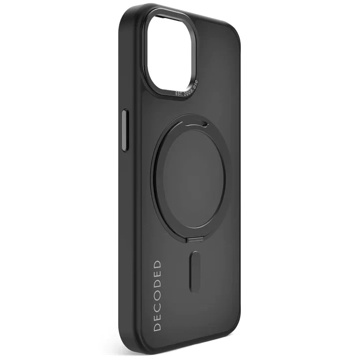 Decoded Loop Stand Backcover MagSafe Deskel til iPhone 15 - Svart - Image 2