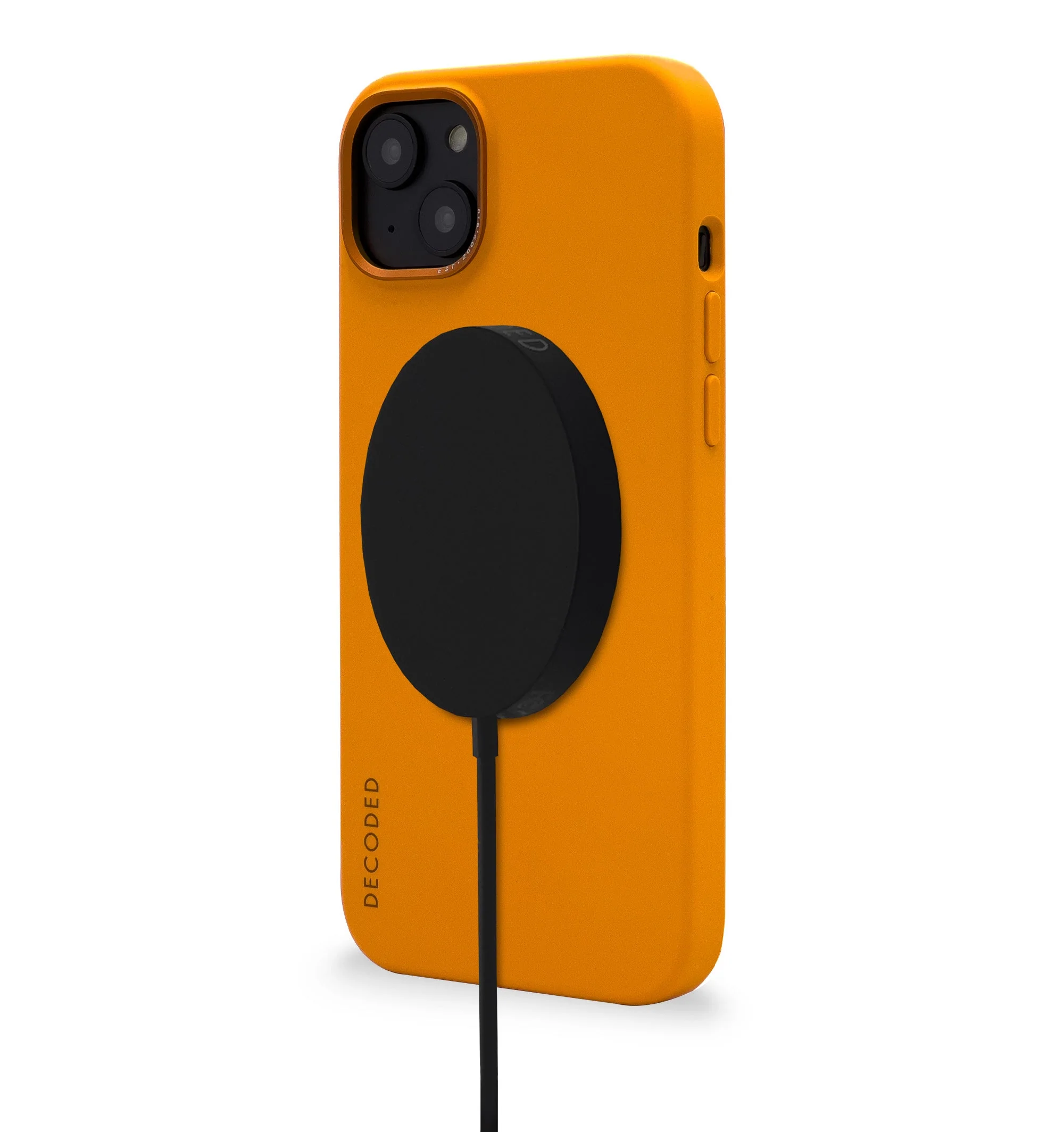 Decoded Silikon Backcover deksel til iPhone 14 Plus - Apricot - Image 2
