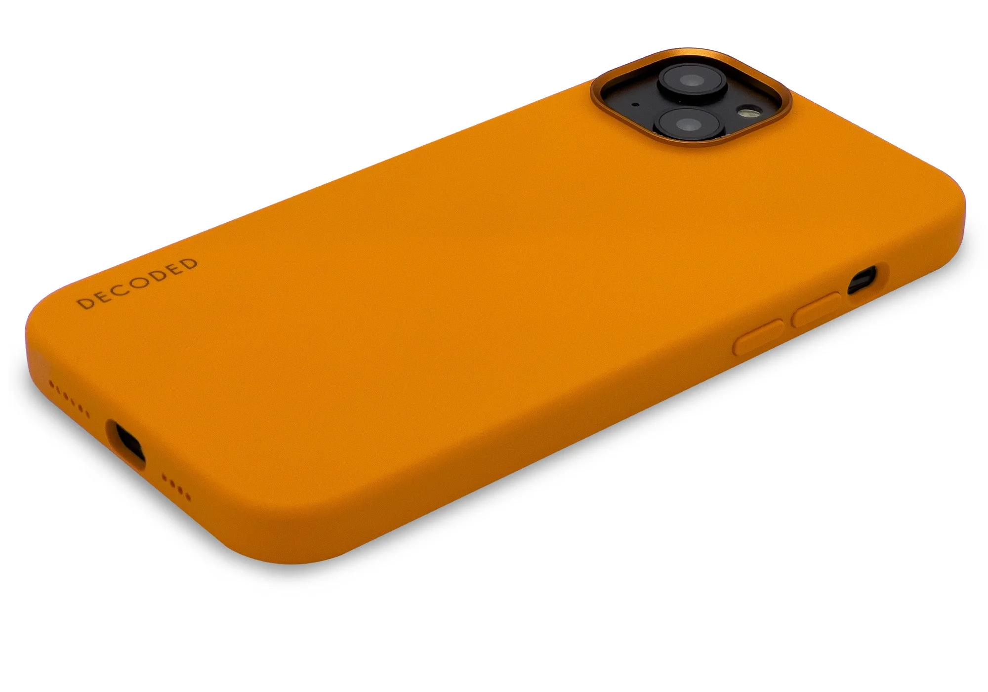 Decoded Silikon Backcover deksel til iPhone 14 Plus - Apricot - Image 4