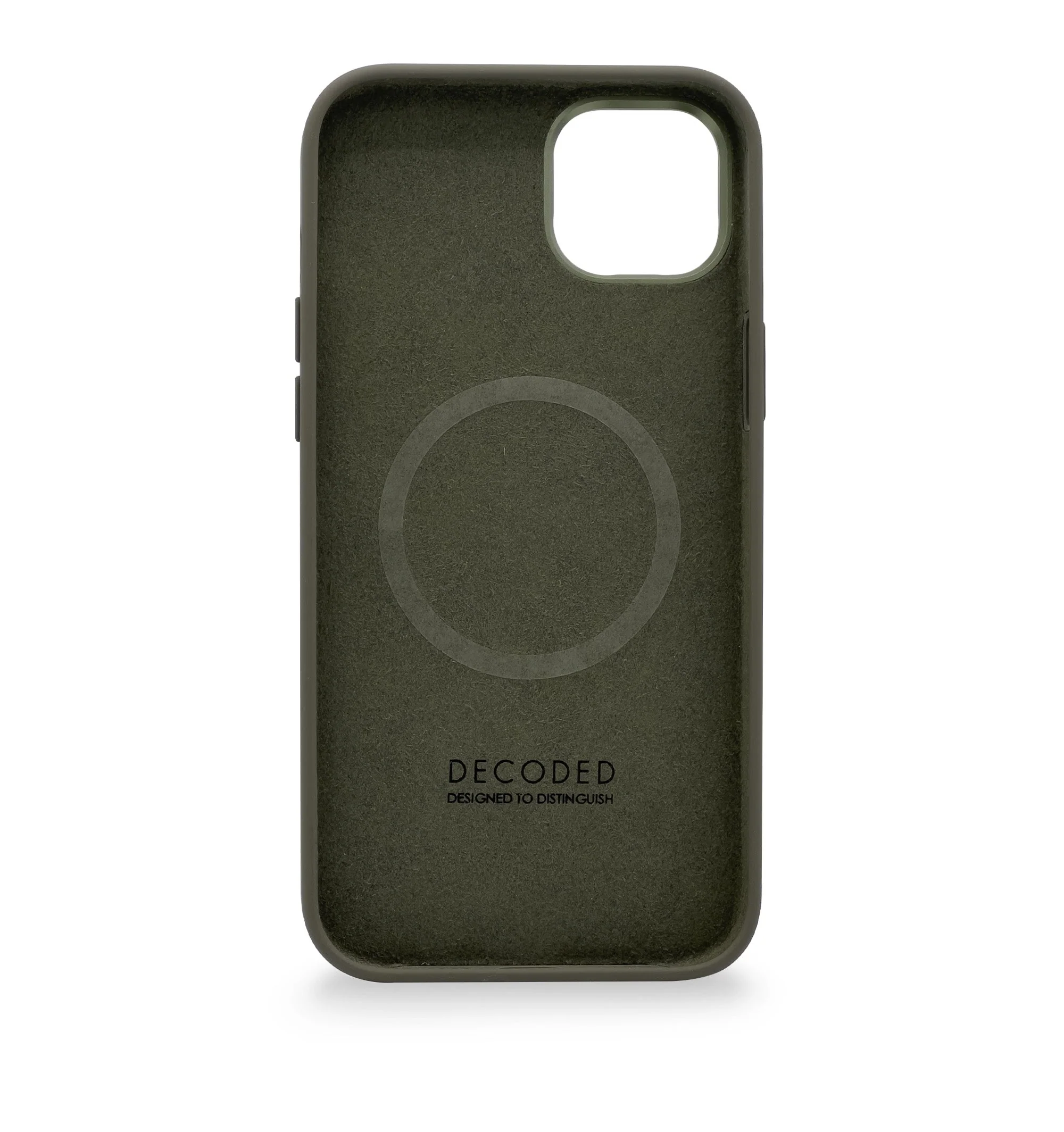 Decoded Silikon Backcover deksel til iPhone 14 Plus - Olive - Image 6